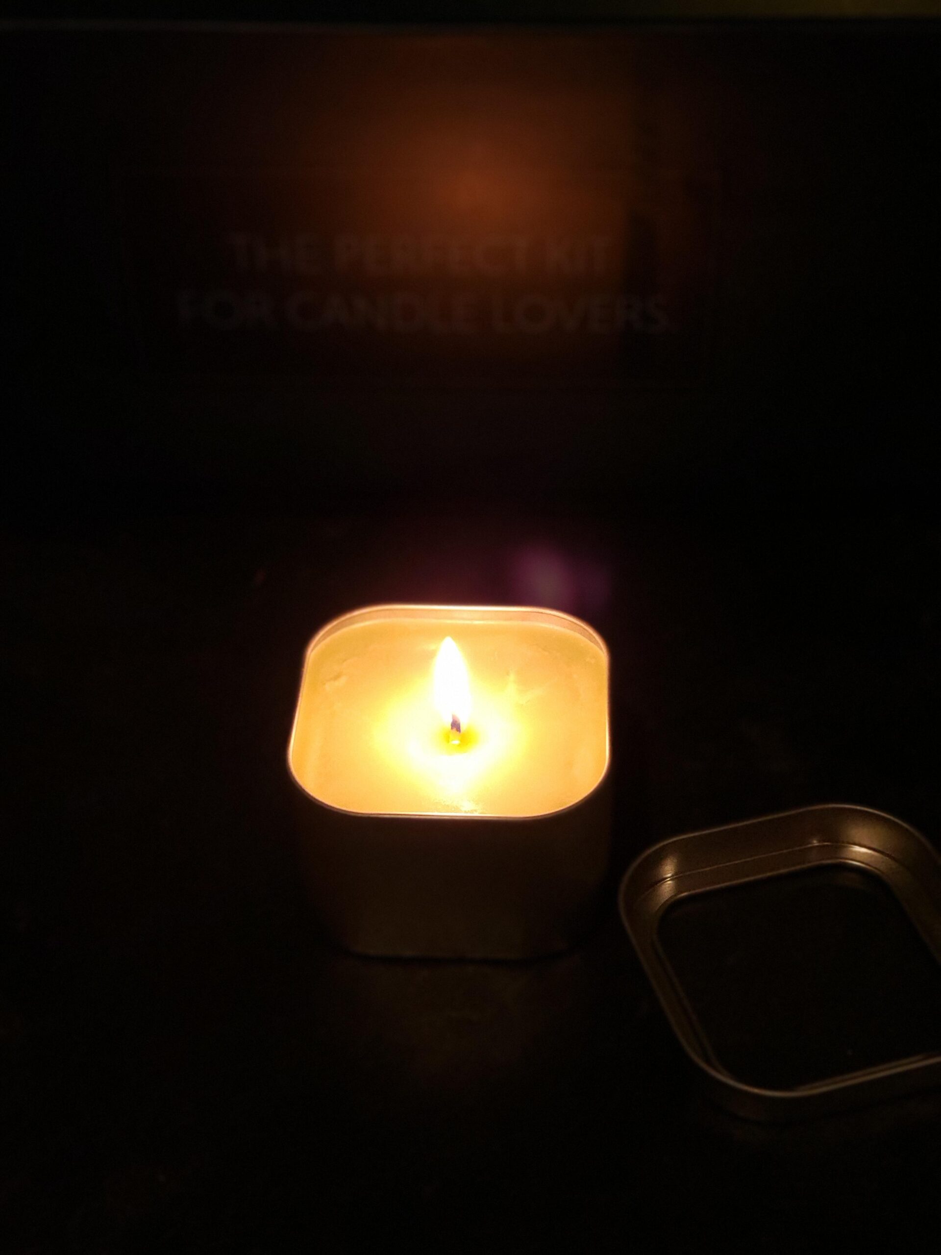 Hearth & Harbor Organic Soy Candle Making Kit for Adults, DIY Crafts, Complete Candle Making Supplies Include Natural Soy Wax, Tins, Scents, Dyes, Wicks & More - Gift Idea, Perfect Home Decor - 2 Lbs customer photo 1