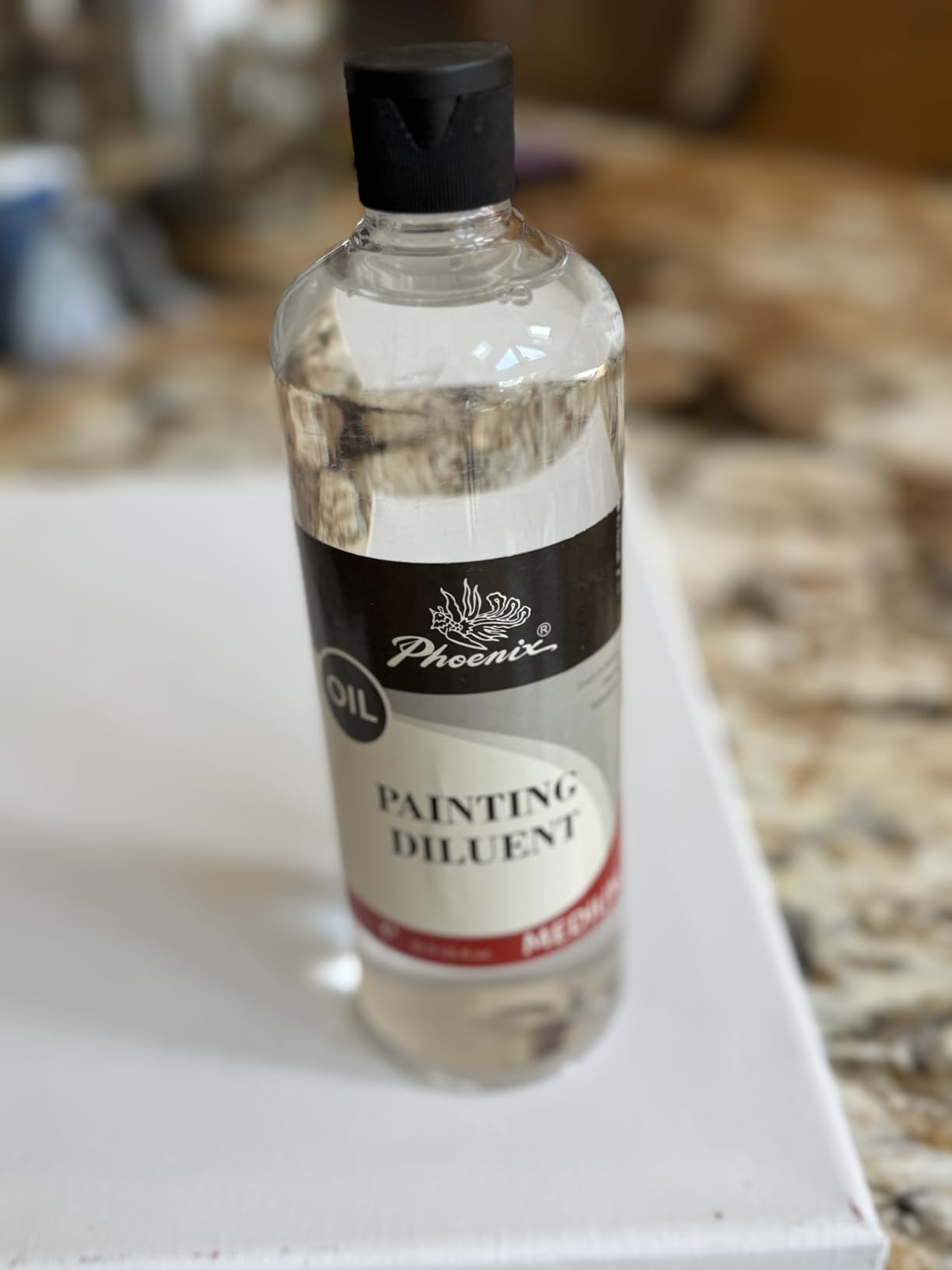 PHOENIX Stand Oil 2.5 Fl oz. / 75ml Bottle - Oil Painting Medium Slow Drying, High Gloss Linseed Oil for Glazing customer photo 1