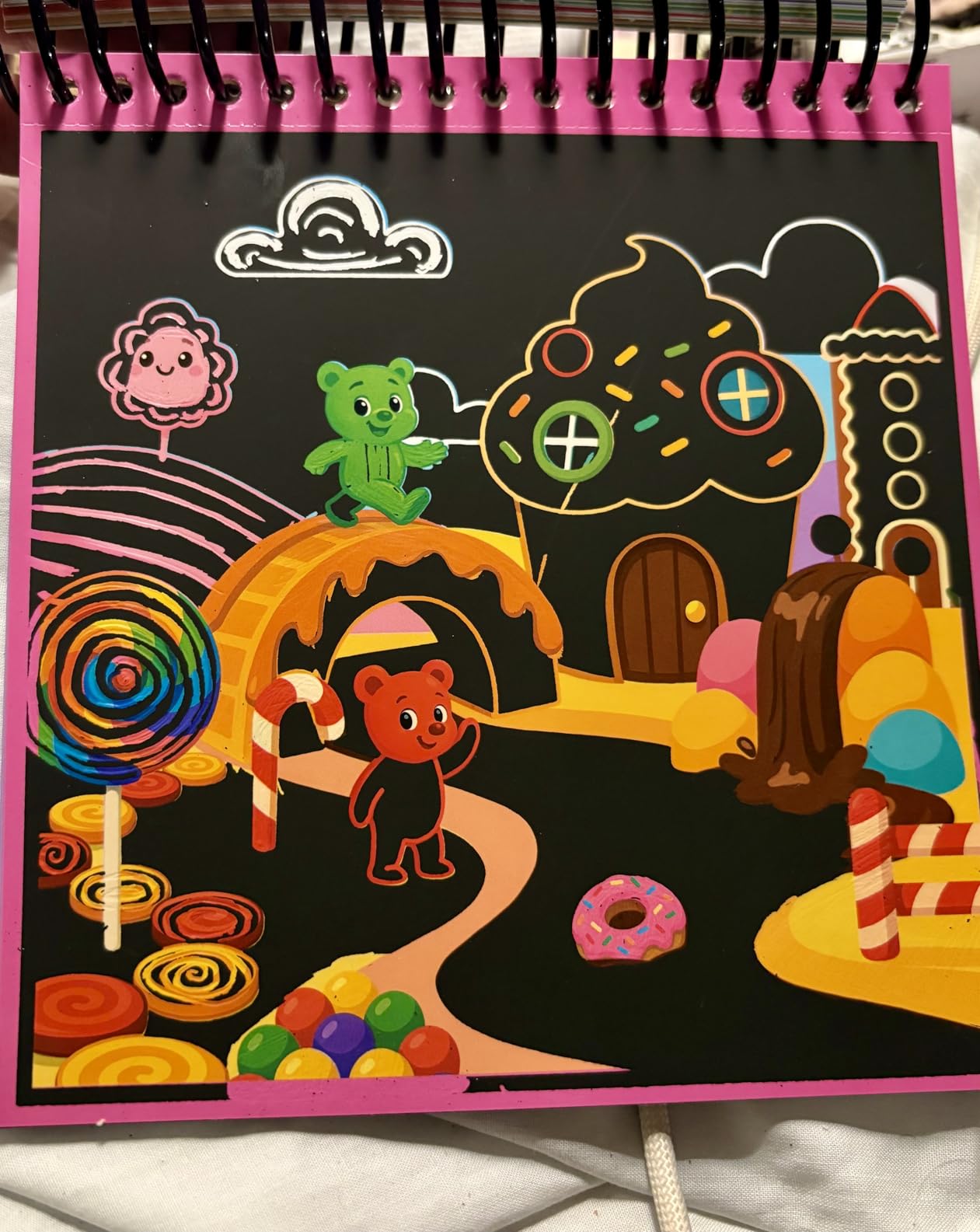 Clever Fox Play Scratch Craft for Kids - 30 Magical Fairy Tales Scratch-Off Pictures & 130+ Stickers - Craft Kits, DIY Supplies - Arts & Crafts Gifts for Boys & Girls Ages 3, 4, 5, 6, 7, 8 customer photo 1