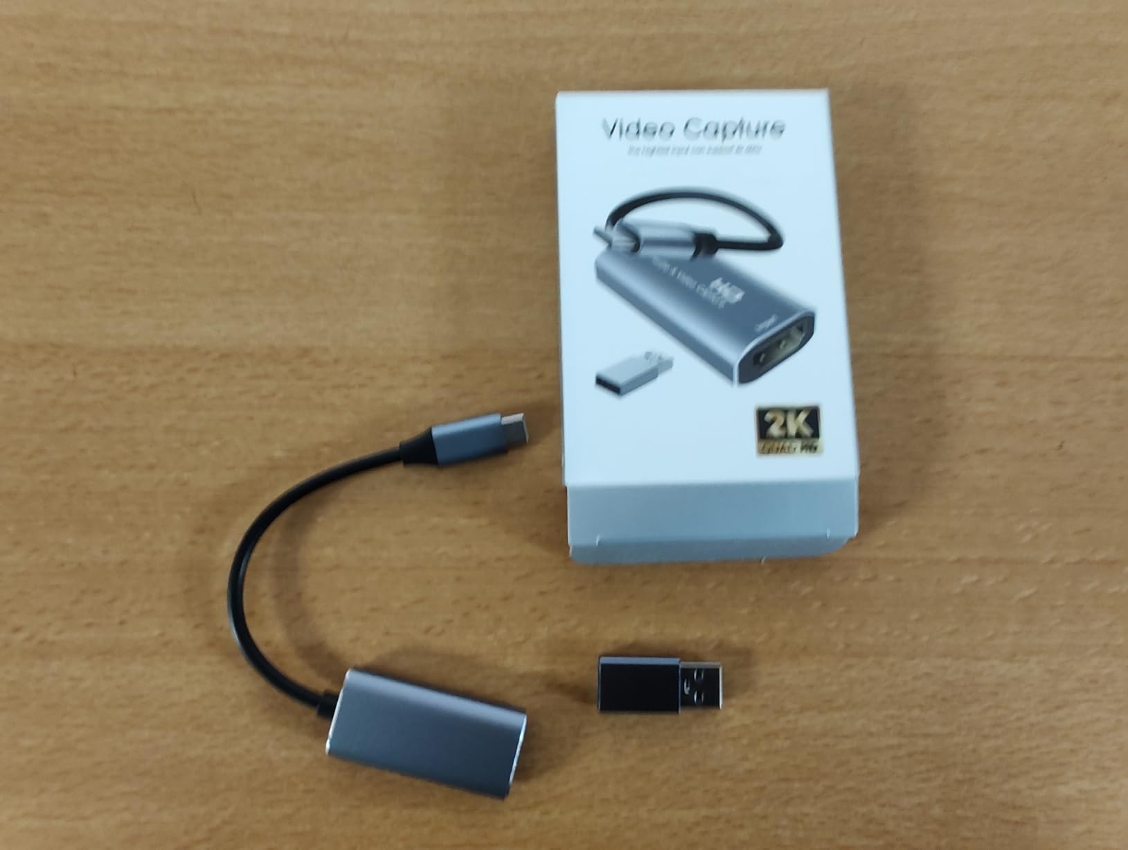 VIXLW Video Capture Card, 4K USB3.0 HDMI to USB C, 1080P60FPS HDMI Capture Card for Streaming, Gaming, Video Recording Compatible with Switch, Xbox, PS4, OBS, Windows, Mac OS, Zoom(Silver) customer photo 2