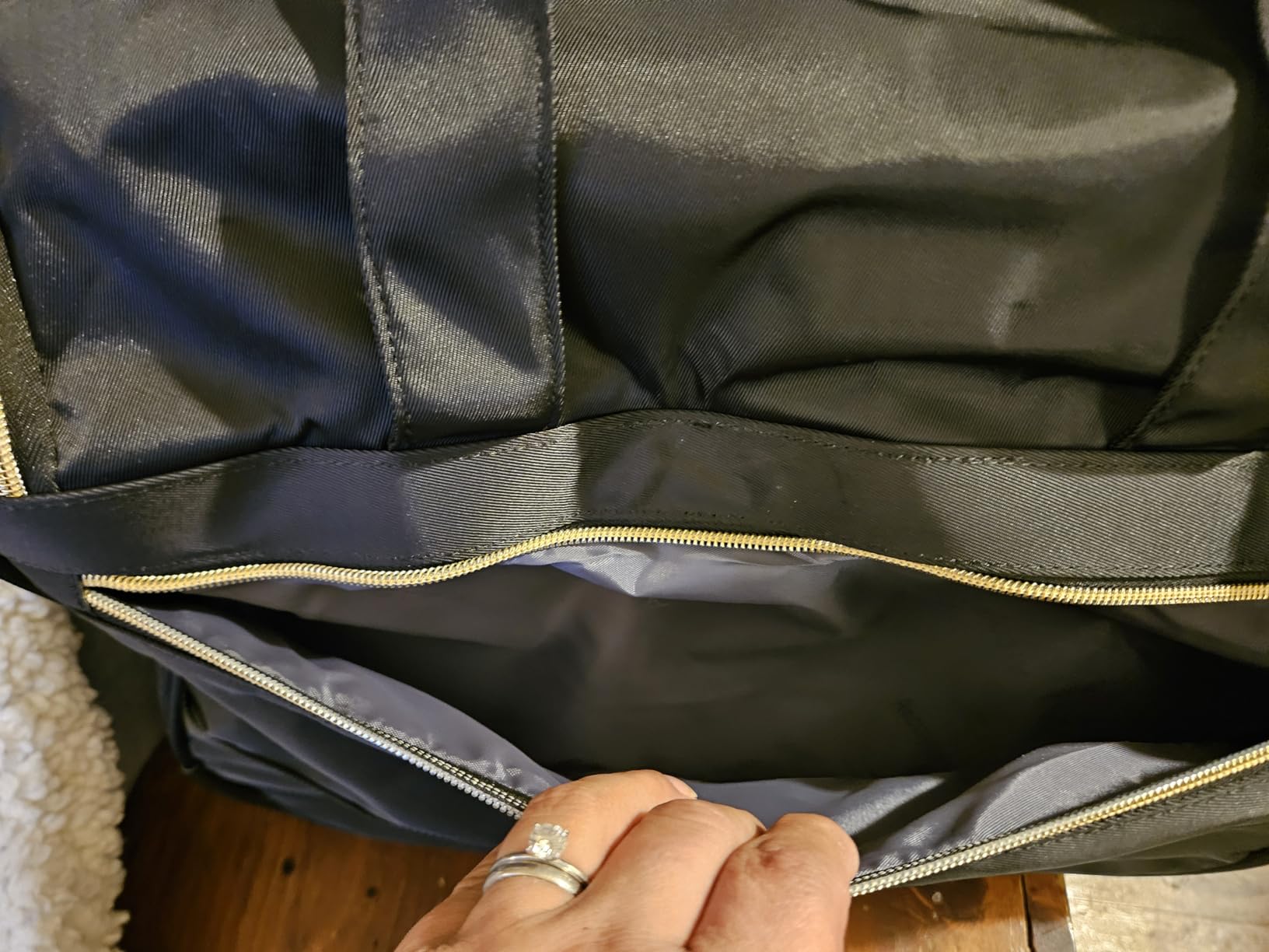 Rolling Craft Bag with Wheels, All-in-One Rolling Scrapbook Tote No Installation Required, Rolling Teacher Bag Fits 16
