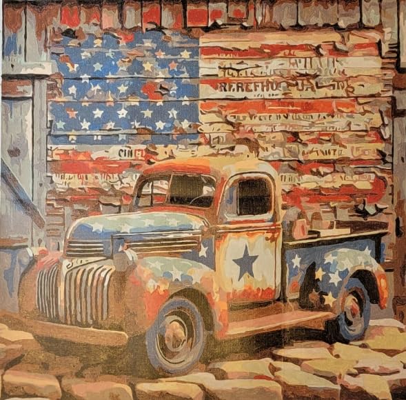 CHWGLFGG Paint by Numbers Kit for Adults Beginner, Wild Flowers Adult Paint by Number Kits on Canvas, DIY Acrylic Oil Easy Painting by Numbers for Home Wall Decor 16X20 inch (Without Frame) customer photo 2