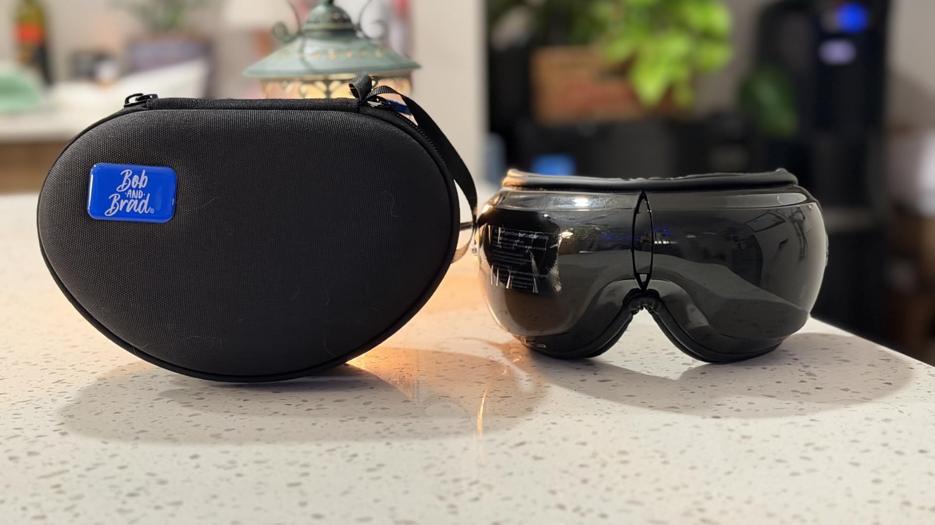 BOB AND BRAD Zero Pro Ultra-Quiet Eye Massager with Heat and Cooling, 35dB, FSA-HSA Eligible, Heated Eye Massager with Scroll Button for Migraine Headache Dry Eyes, Strain Relief customer photo 1