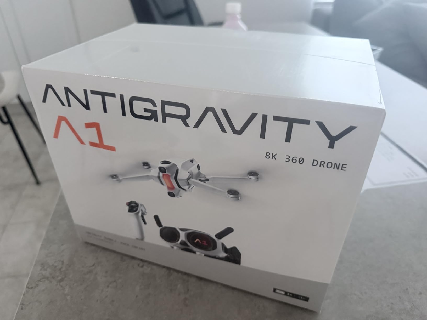 Antigravity A1 Infinity Bundle (3 High-Capacity Batteries) - 8K 360 Drone for Immersive Flight, Point-to-Fly Motion Control, Obstacle Avoidance, Deep Track, Auto Return, 10km Transmission, Auto Edit customer photo 1