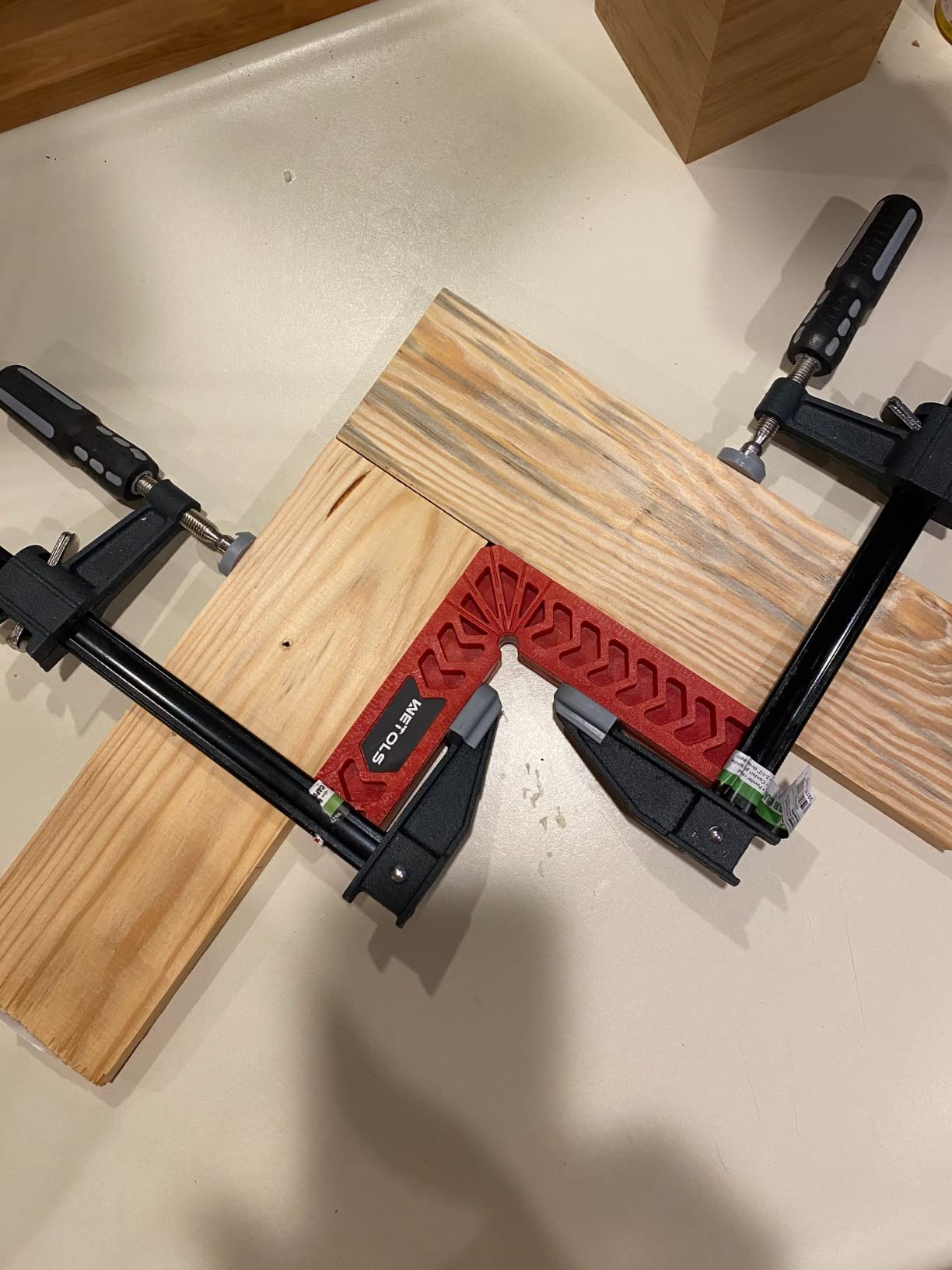 WETOLS Corner Clamps for Woodworking, 4Pcs 5.5