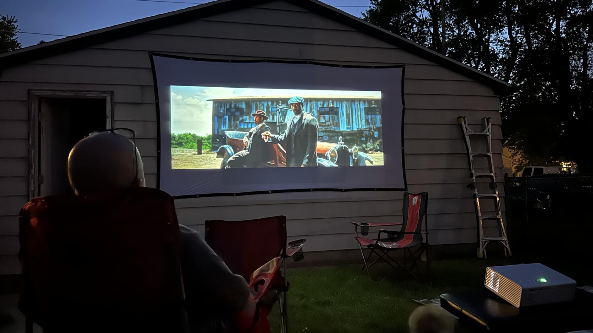 4K Projector with Built-in Apps, 1500ANSI Auto Focus&6D Keystone Dolby Audio Kogata Smart Projector with WiFi 6 Bluetooth Outdoor Movie Proyector for Home Theater HDR10+ UPGRADE customer photo 1