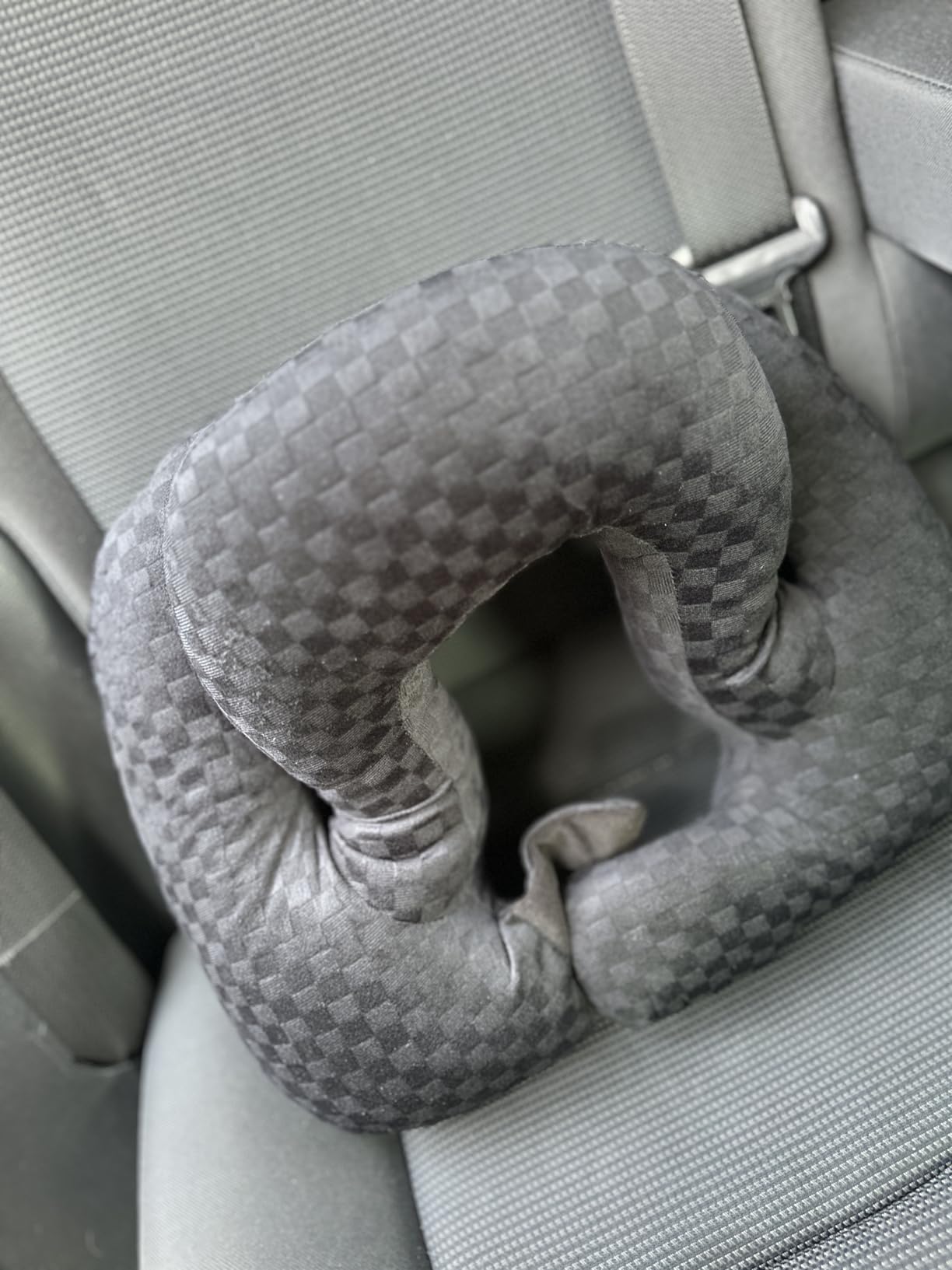 2-Layer Neck Pillow for Office, Recliner & Car -Breathable,Washable | 15.7x11.8x6.3 in, 1.3 lbs, Hollow Fiber Fill, U-Shape Design, 5-in-1 Use: Headrest, Lumbar, Seat Cushion, Travel customer photo 2