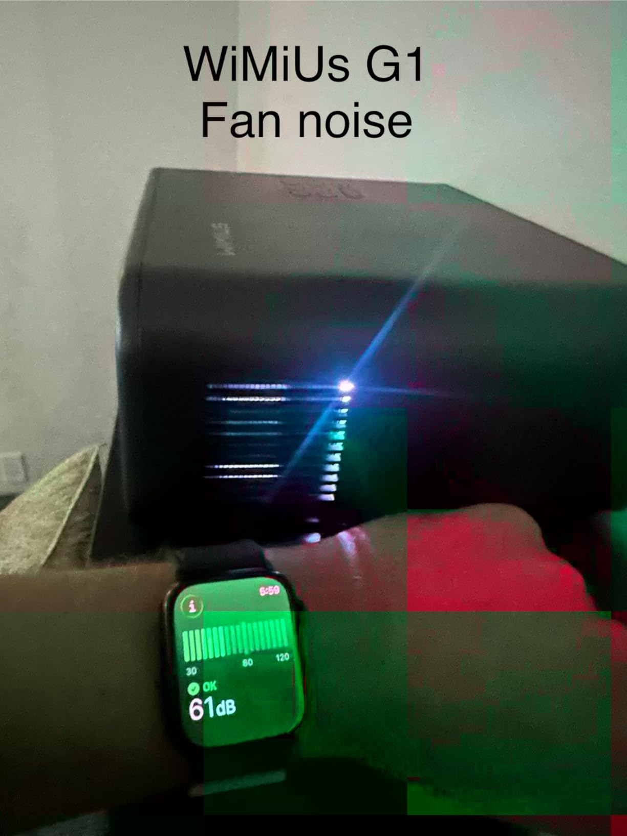 Alvar Smart Projector 2026 Upgraded, 2500 ANSI, 4K Supported, Built in Netflix App, Dolby Audio & 50W Speakers, Auto Focus, WiFi 6, Bluetooth 5.3, Home Theater & Outdoor Movie Projector, Black customer photo 2
