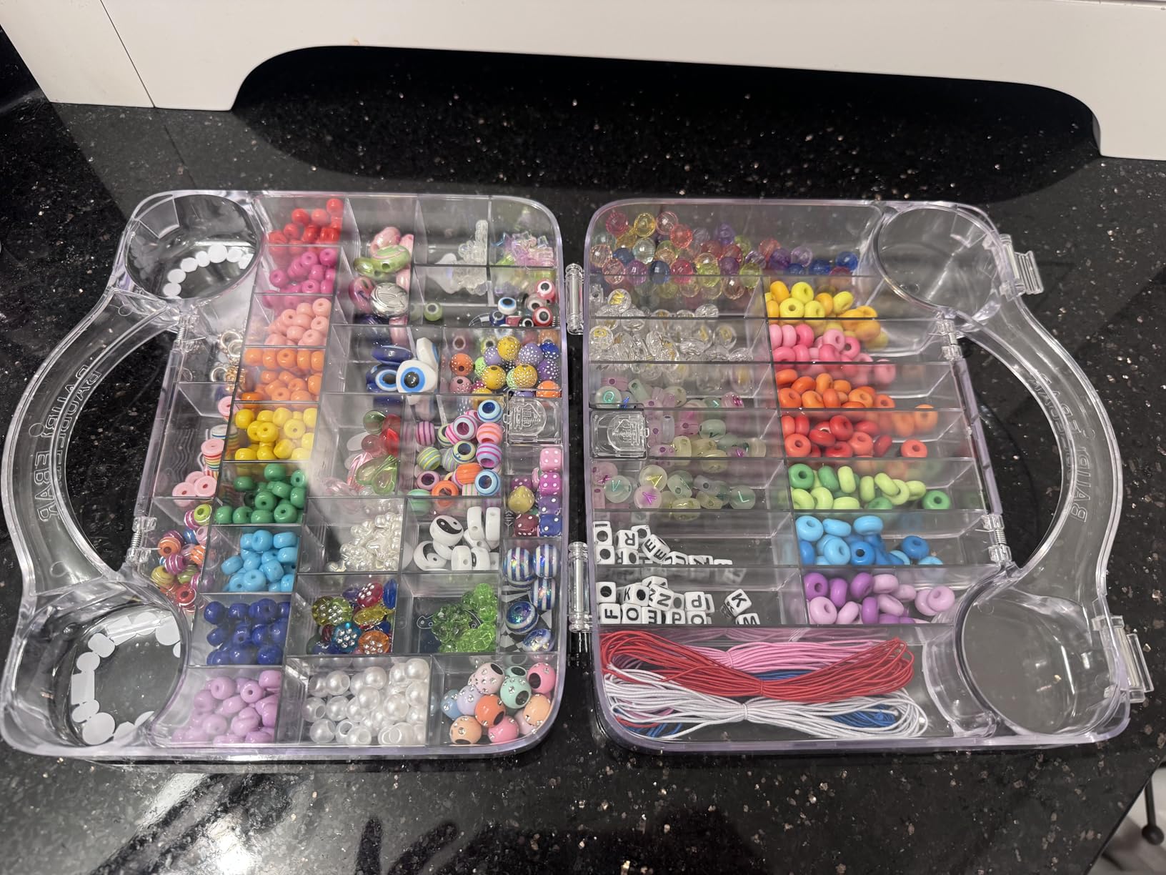 BaubleBar Ultimate DIY Bracelet Kit | 1000+ Pcs | Great for a Gift or Party | Bracelet Jewelry Making Kit with Beads customer photo 1