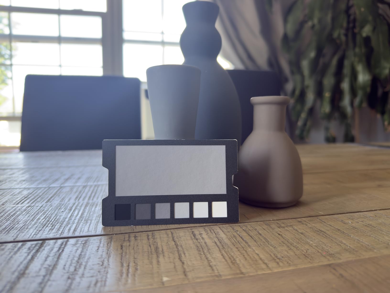 SpyderCheckr Photo Grey Balance Card - Two Tools in One: 18% Neutral Grey Reference for Accurate Exposure & White Balance - 6-Step Grayscale Strip for Tonal Range Verification - Compact customer photo 1