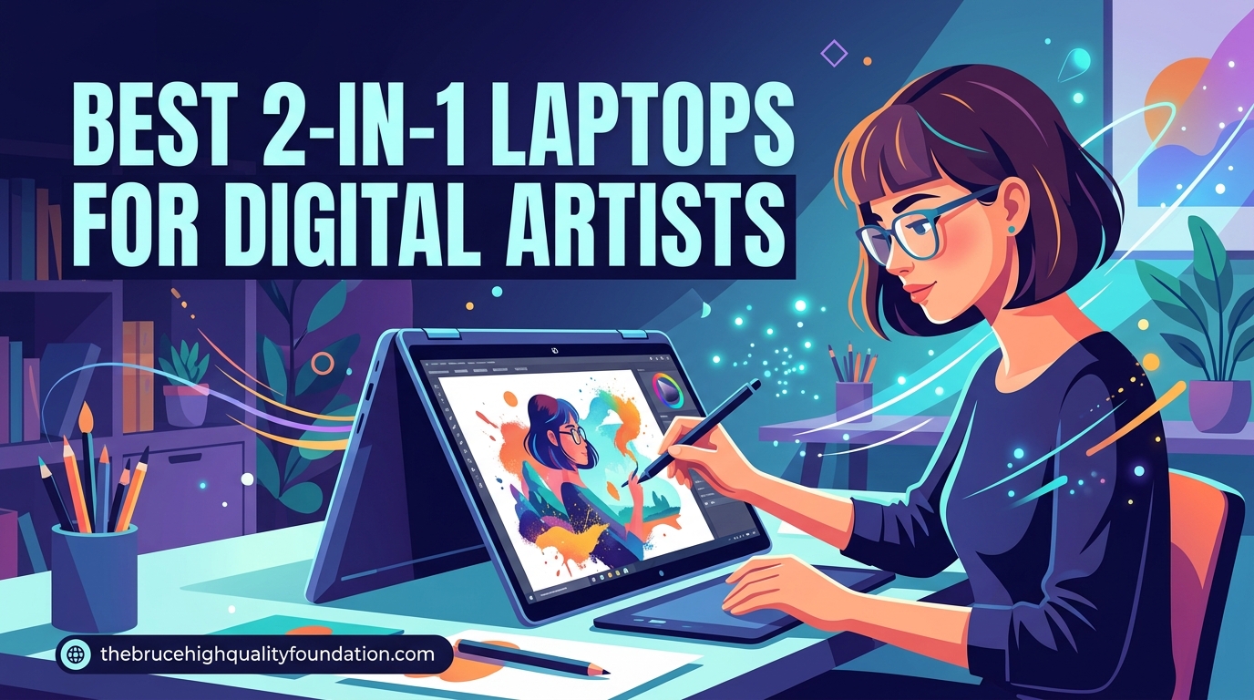 Best 2 in 1 Laptops for Digital Artists