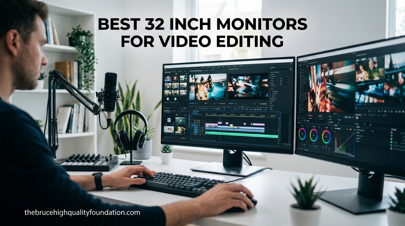 Best 32 Inch Monitors for Video Editing