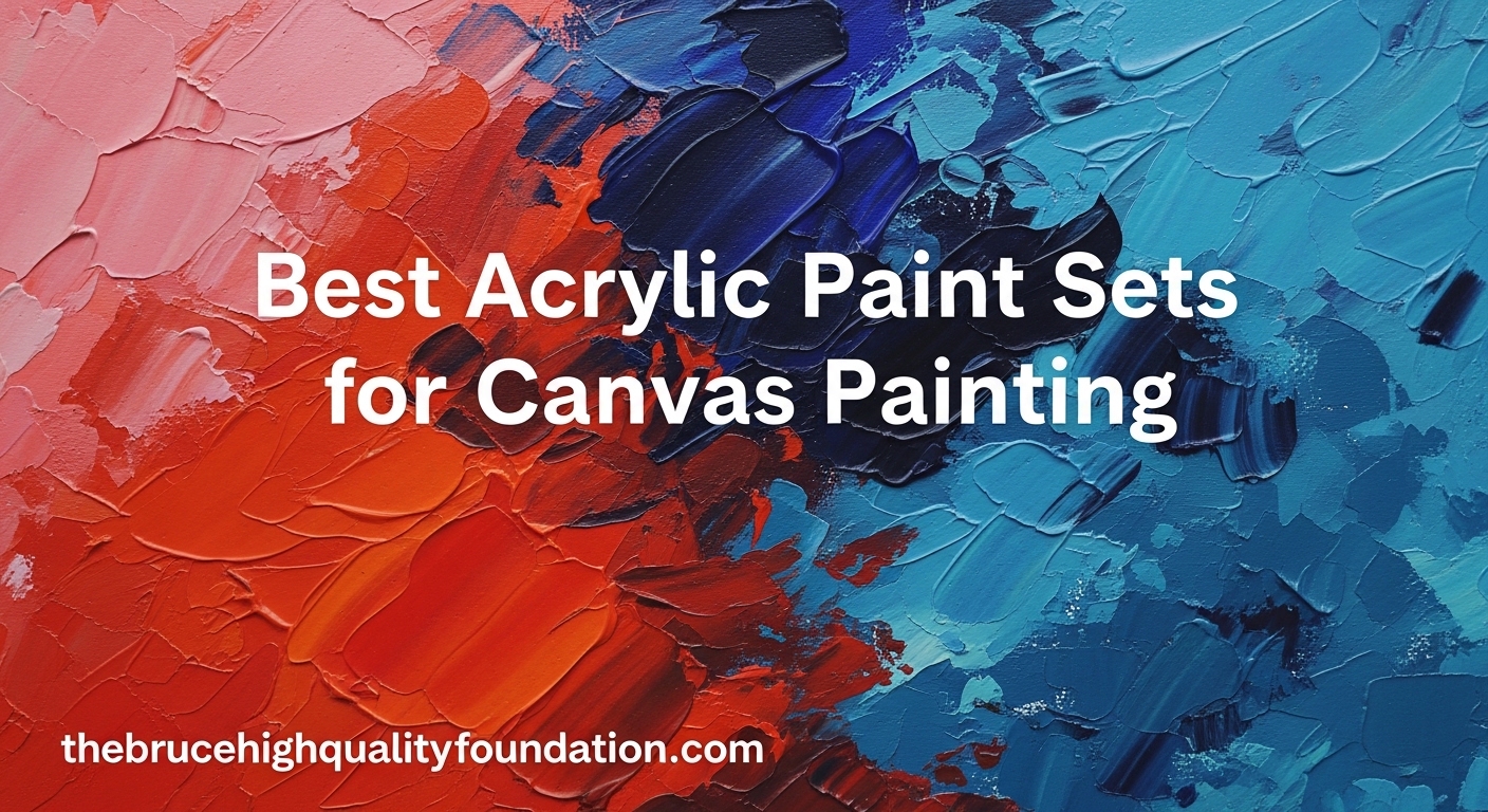 Best Acrylic Paint Sets for Canvas Painting