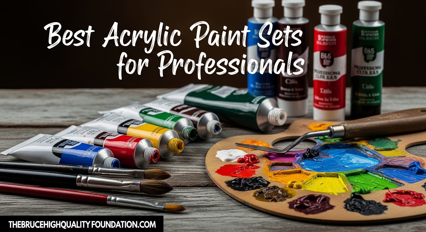 Best Acrylic Paint Sets for Professionals