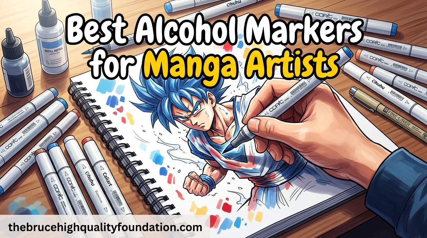 Best Alcohol Markers for Manga Artists