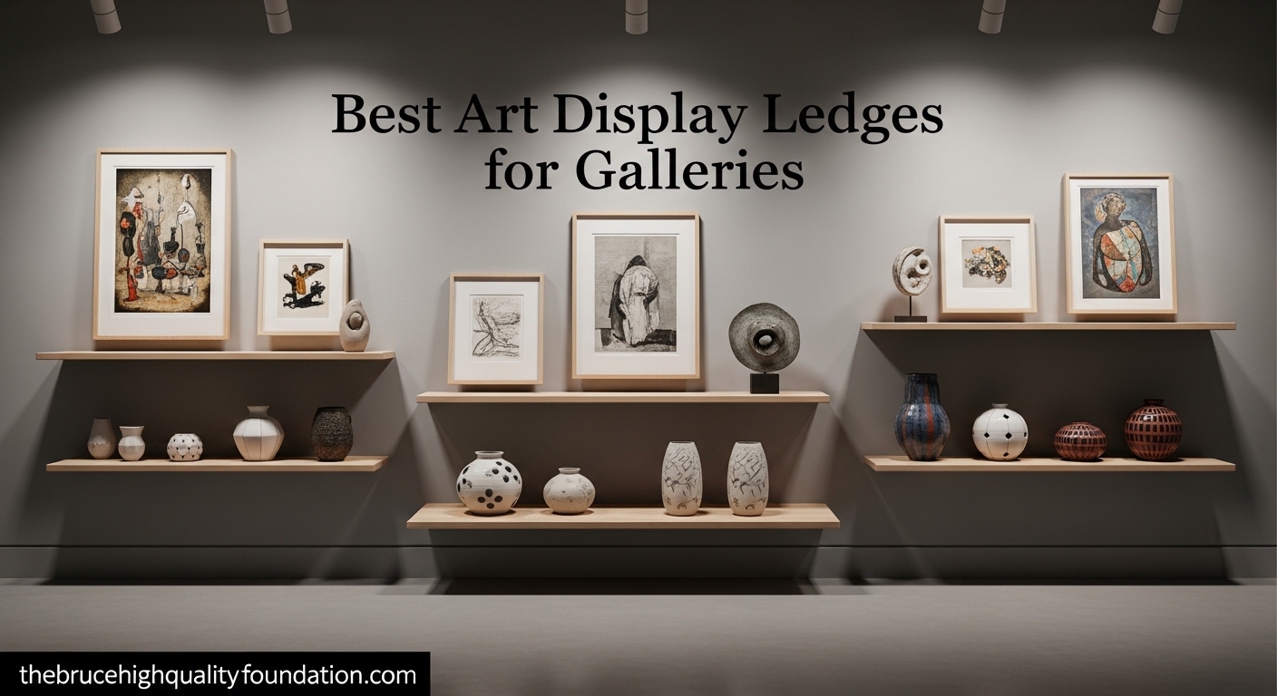 Best Art Display Ledges for Galleries
