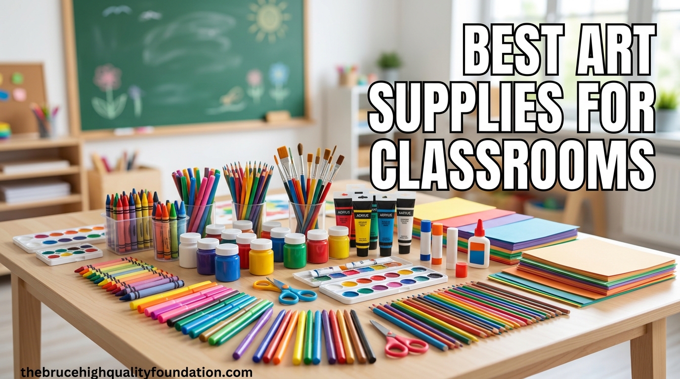 Best Art Supplies for Classrooms