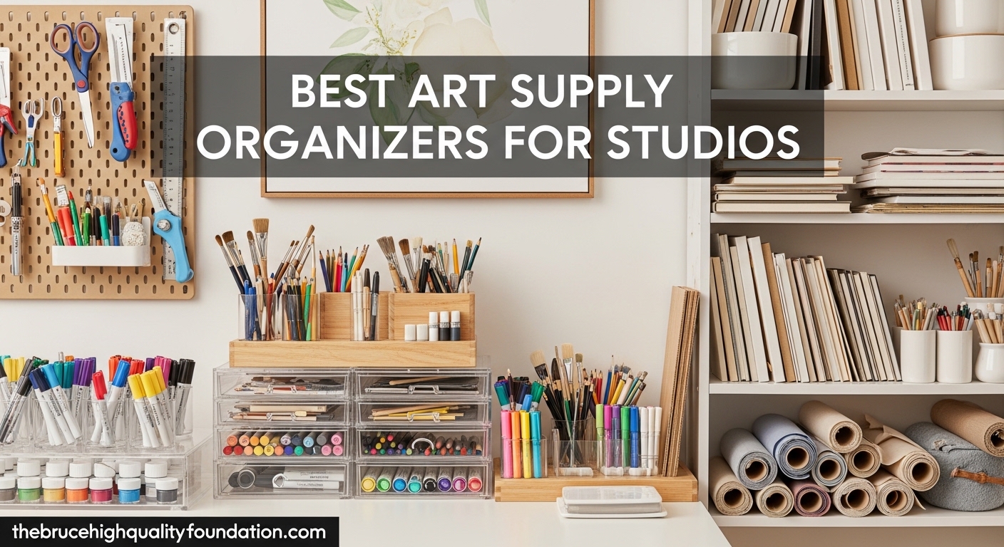 Best Art Supply Organizers for Studios