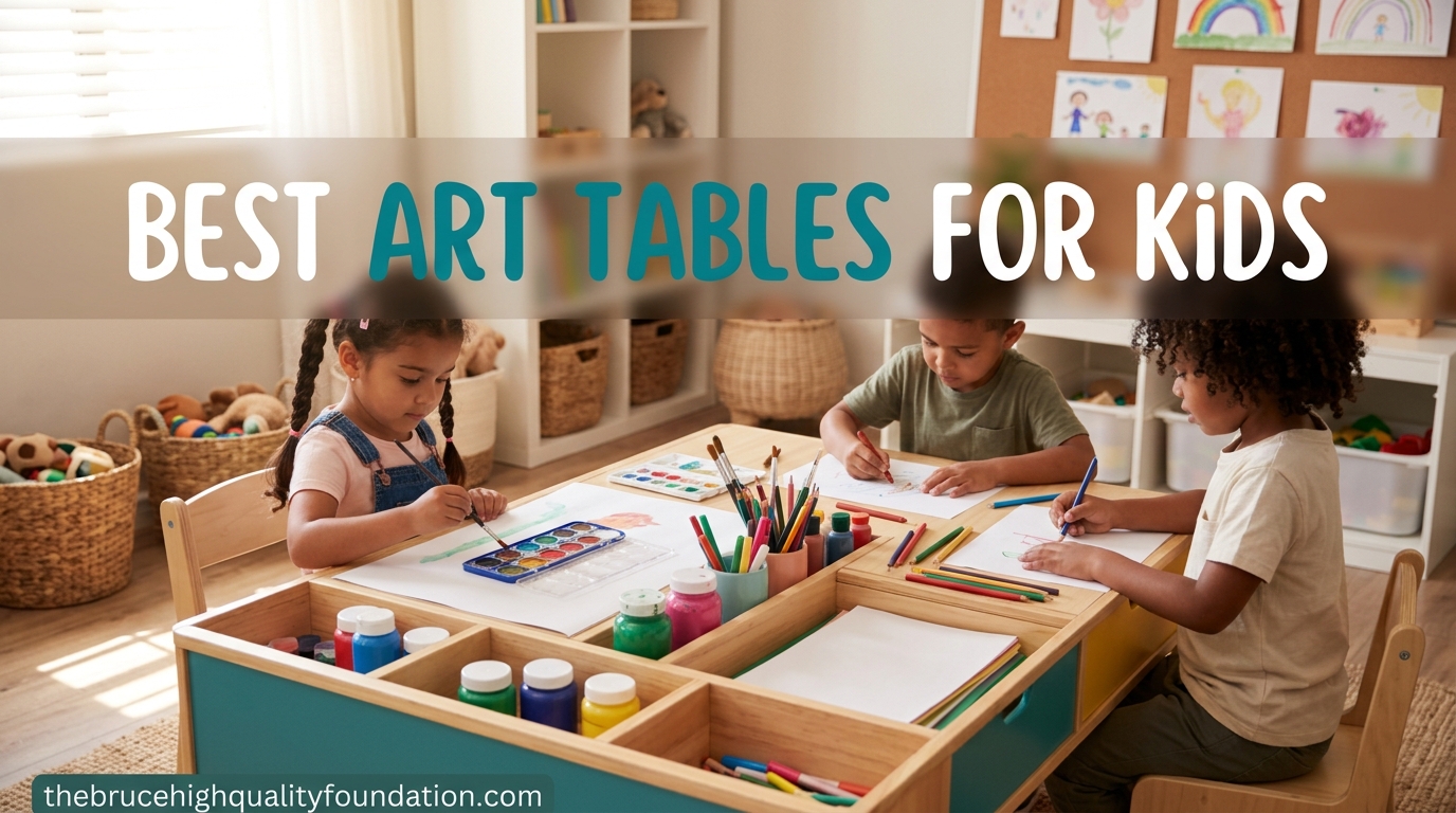 Best Art Tables for Kids