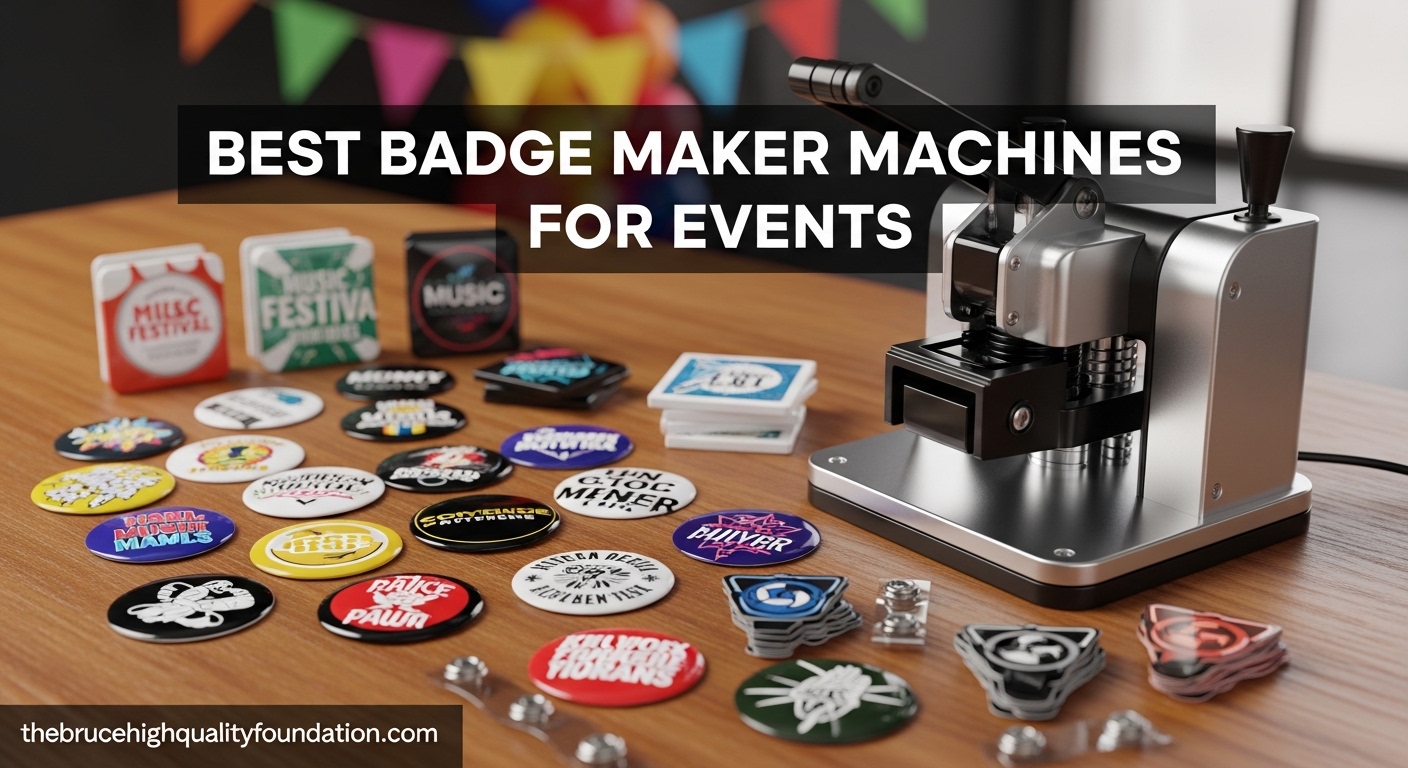 Best Badge Maker Machines for Events
