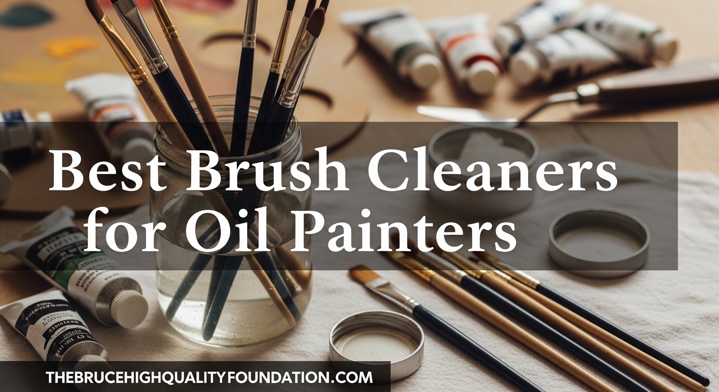 Best Brush Cleaners for Oil Painters