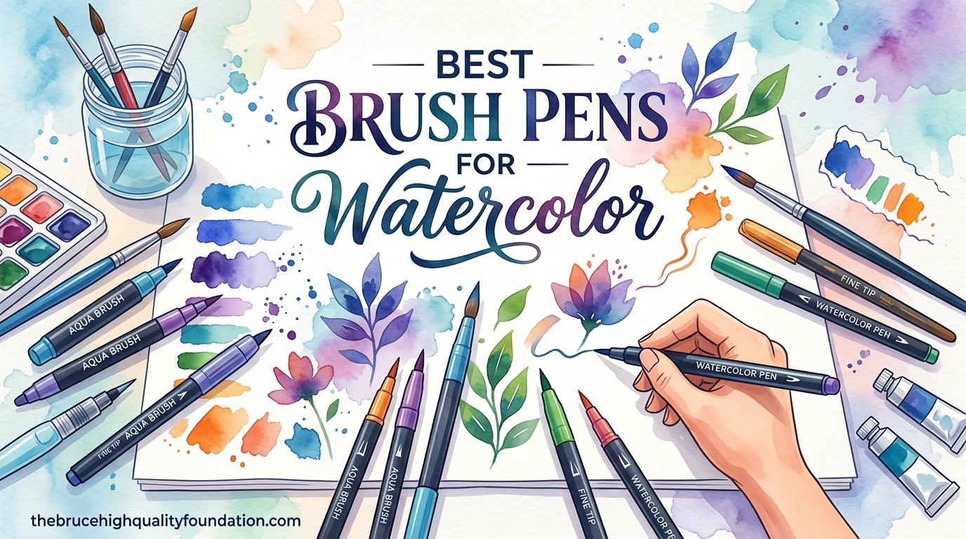 Best Brush Pens for Watercolor