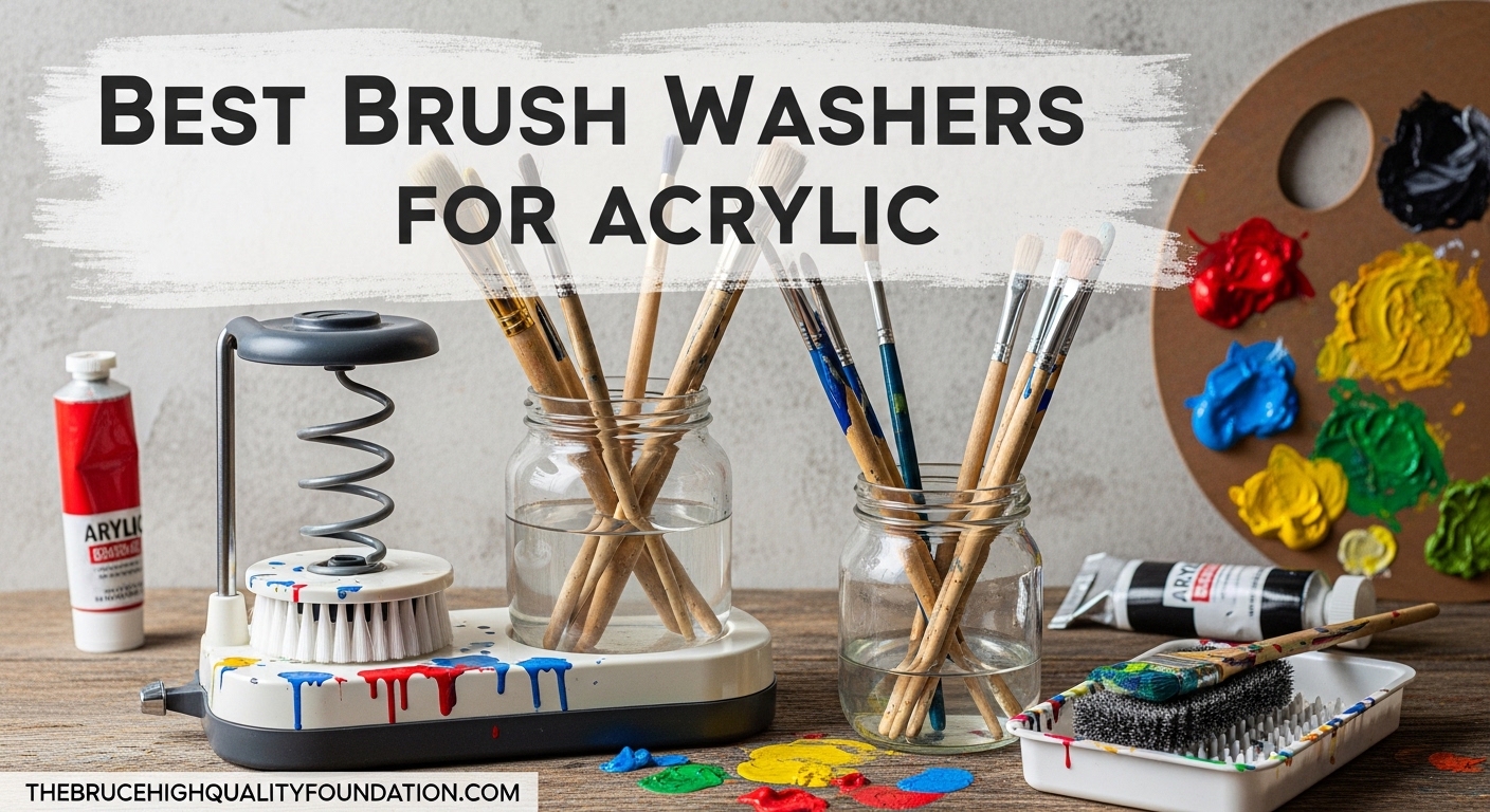 Best Brush Washers for Acrylic