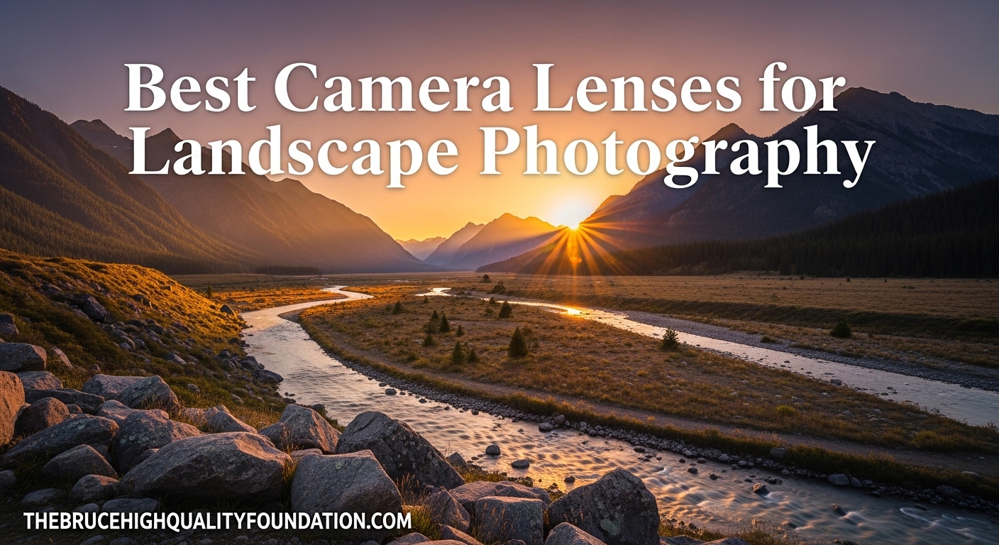 Best Camera Lenses for Landscape Photography
