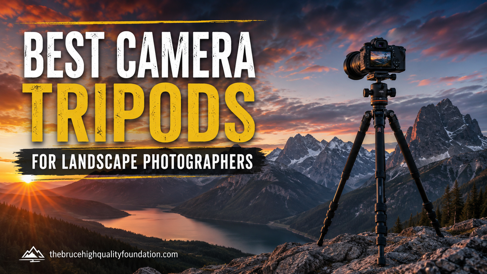 Best Camera Tripods for Landscape Photographers