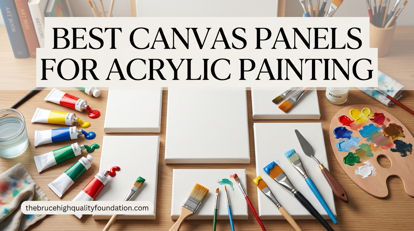 Best Canvas Panels for Acrylic Painting