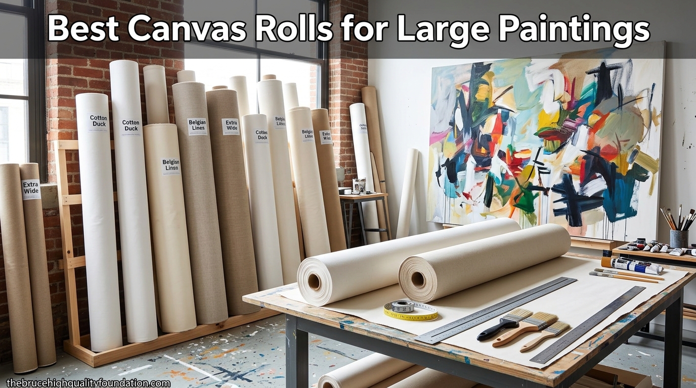 Best Canvas Rolls for Large Paintings