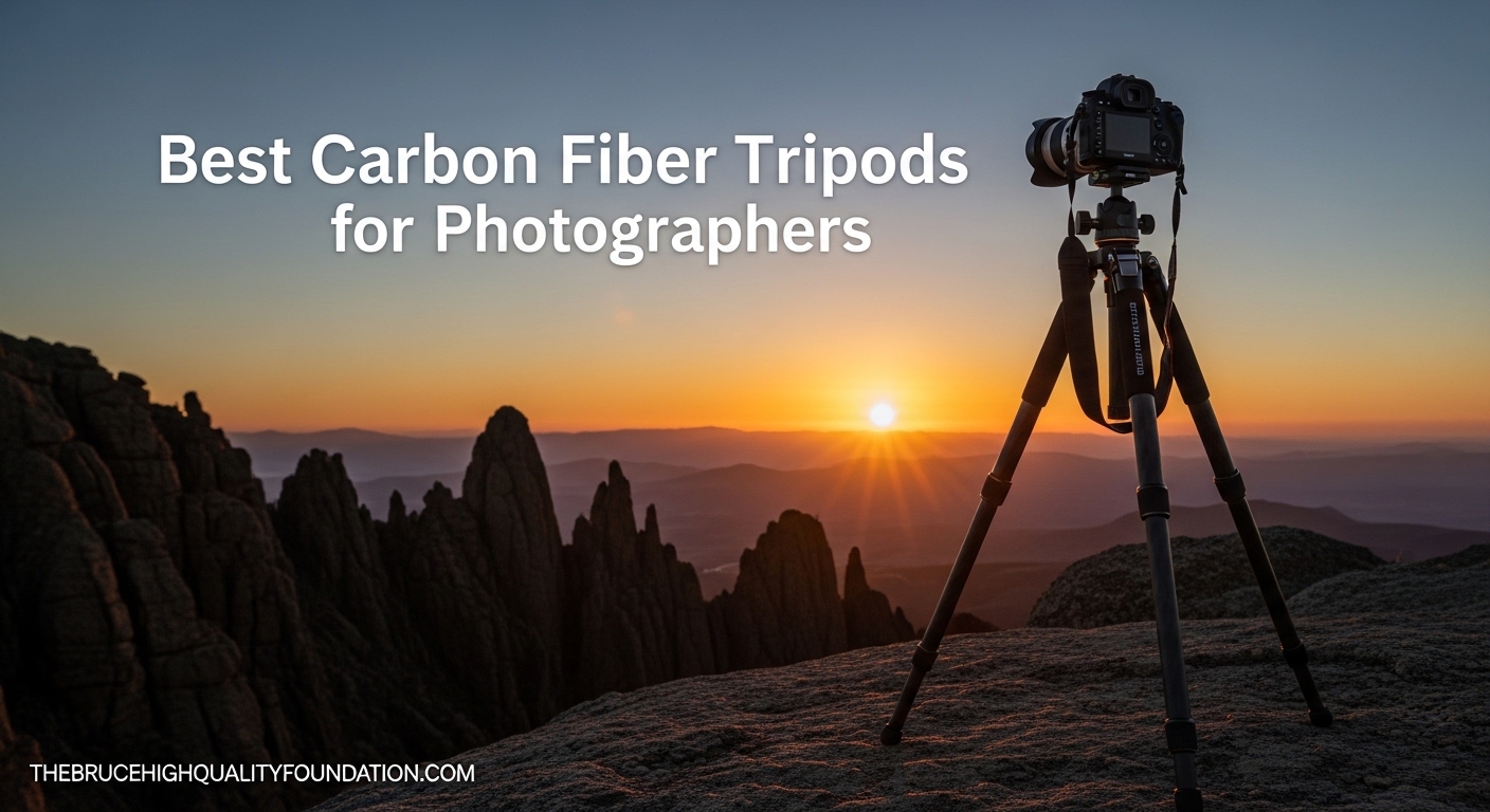 Best Carbon Fiber Tripods for Photographers