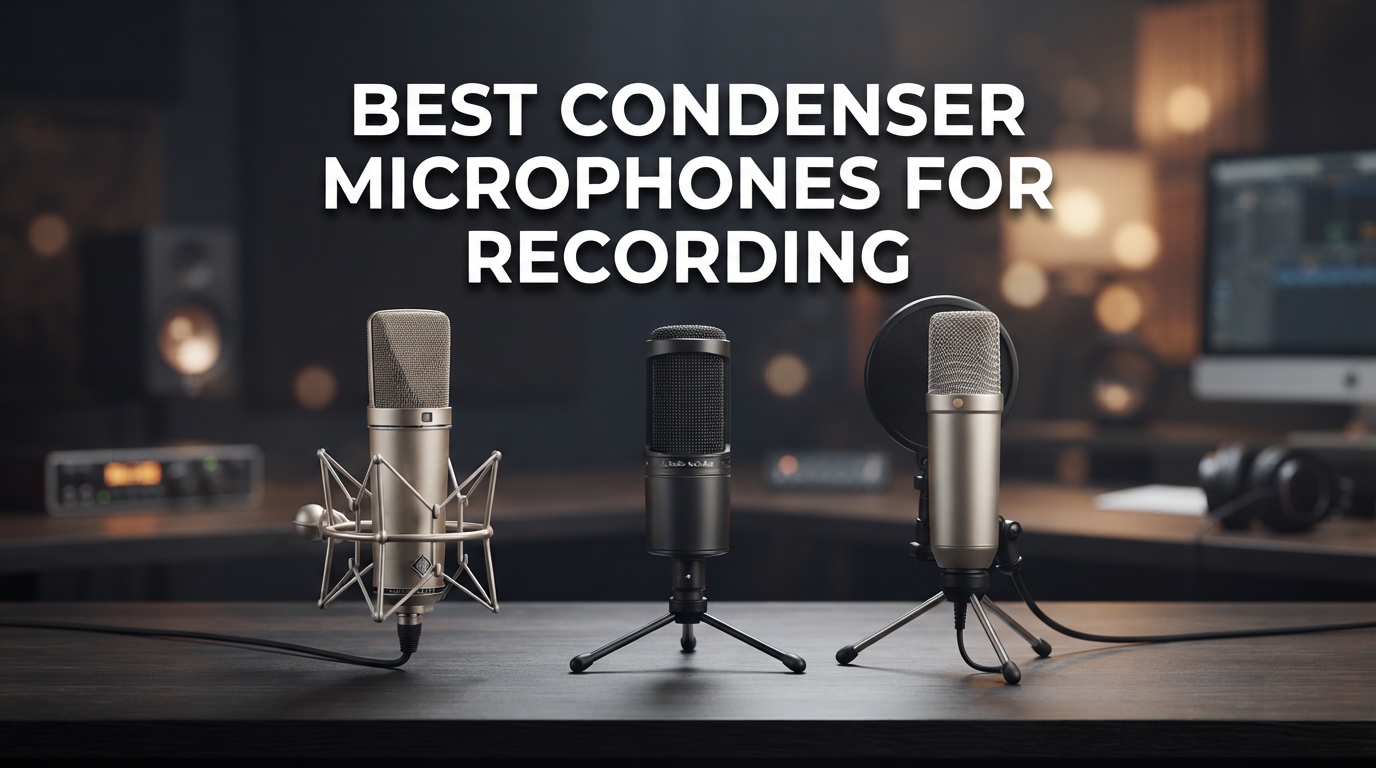 Best Condenser Microphones for Recording