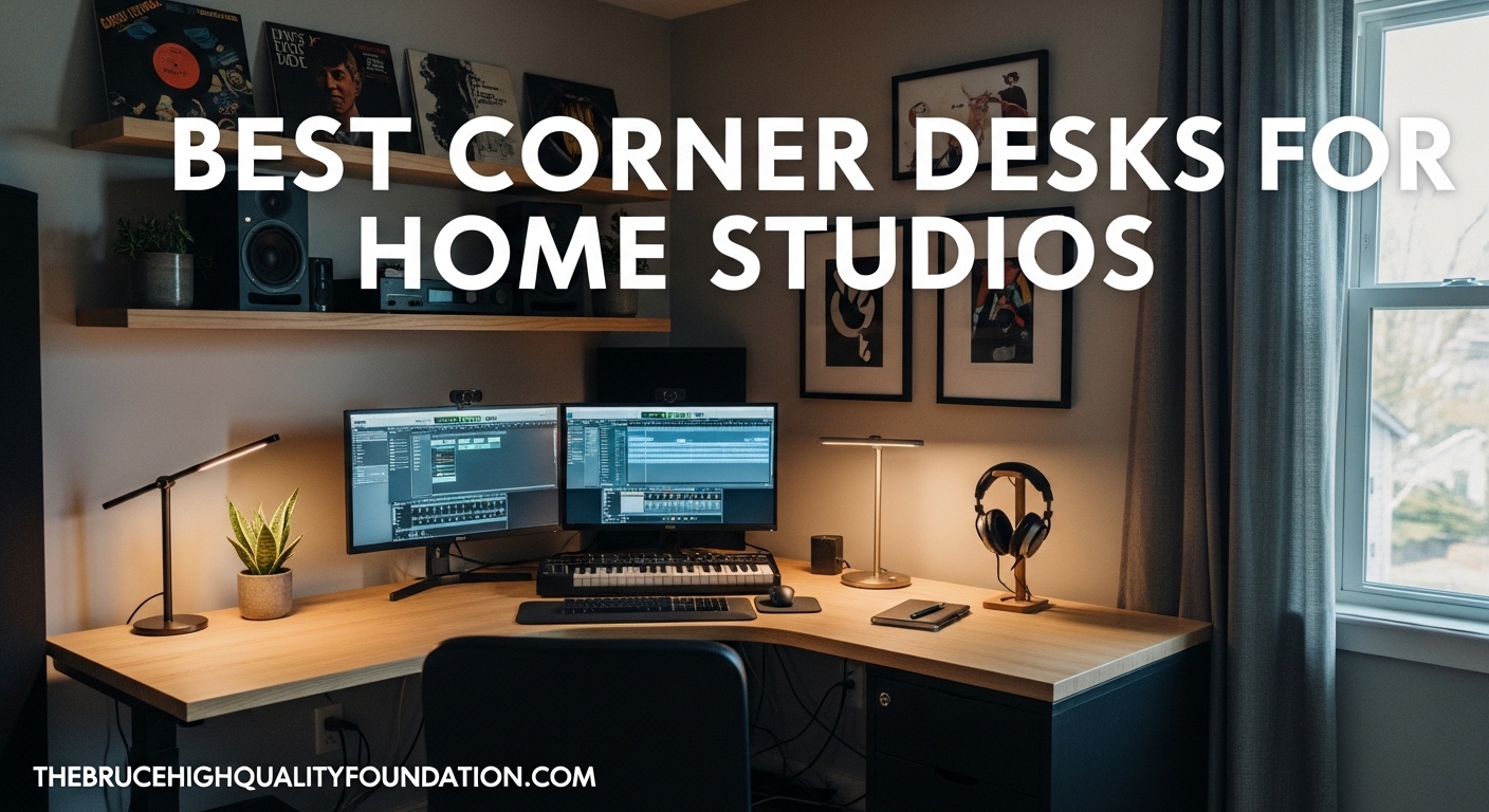 Best Corner Desks for Home Studios