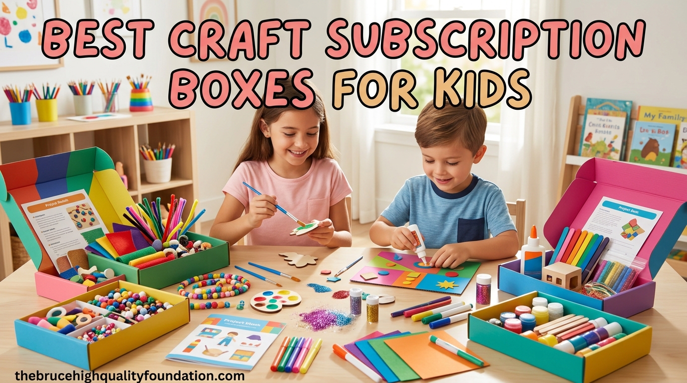 Best Craft Subscription Boxes for Kids