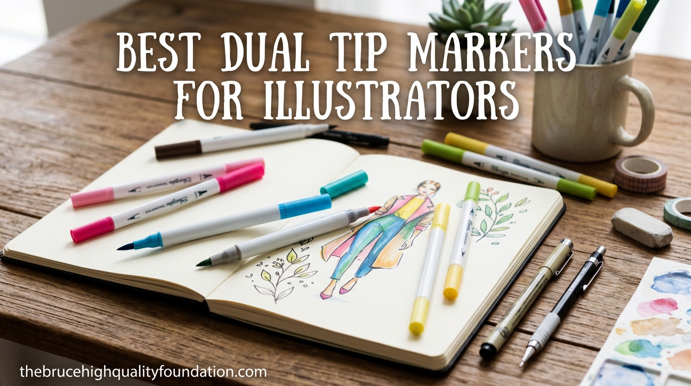 Best Dual Tip Markers for Illustrators