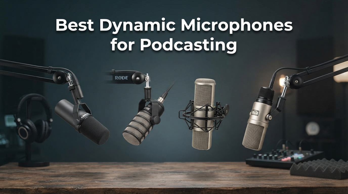 Best Dynamic Microphones for Podcasting