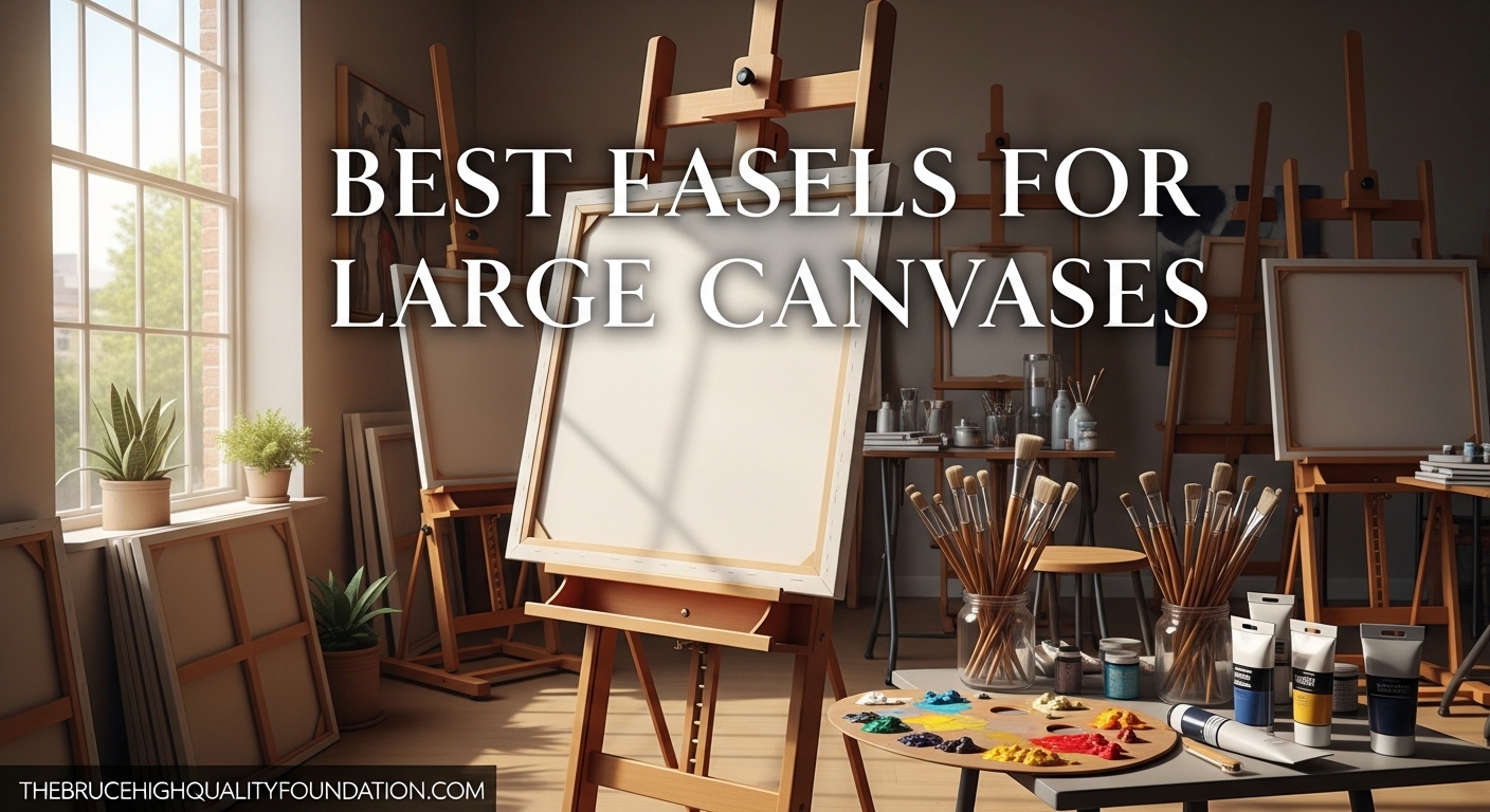 Best Easels for Large Canvases