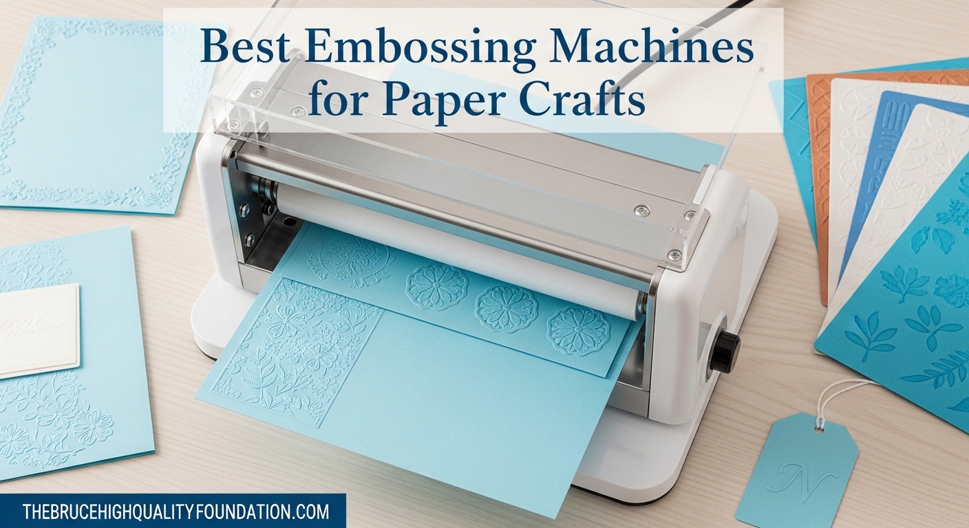 Best Embossing Machines for Paper Crafts