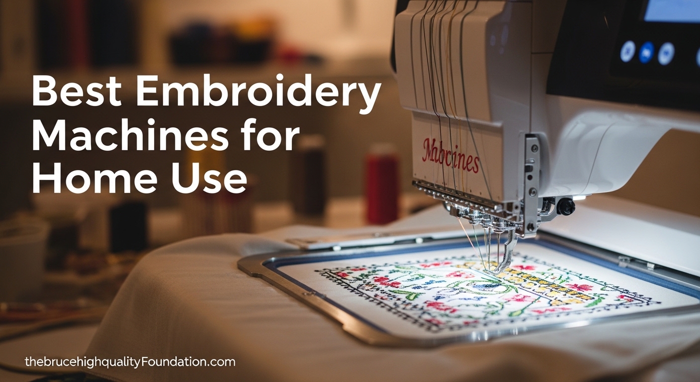 Best Embroidery Machines for Home Use