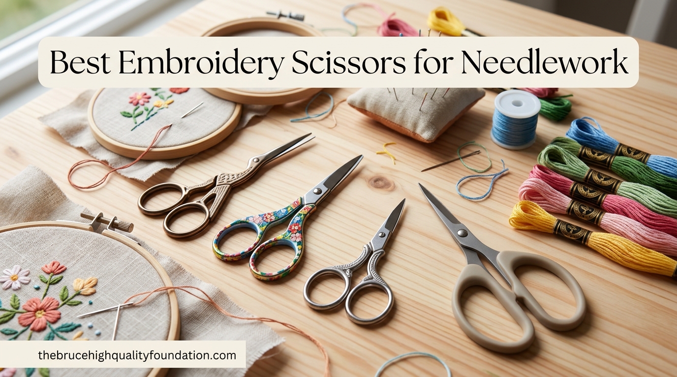 Best Embroidery Scissors for Needlework