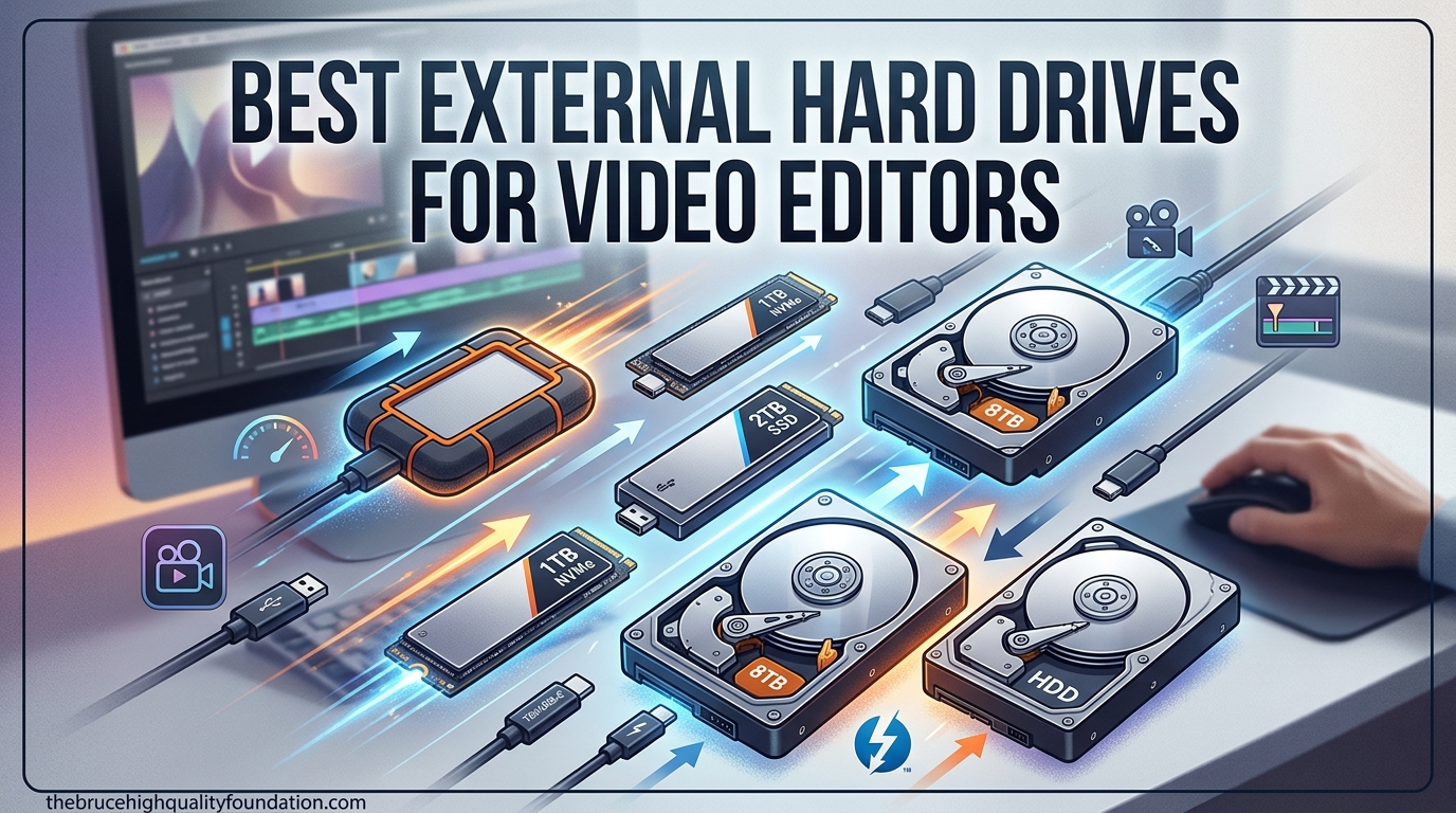 Best External Hard Drives for Video Editors