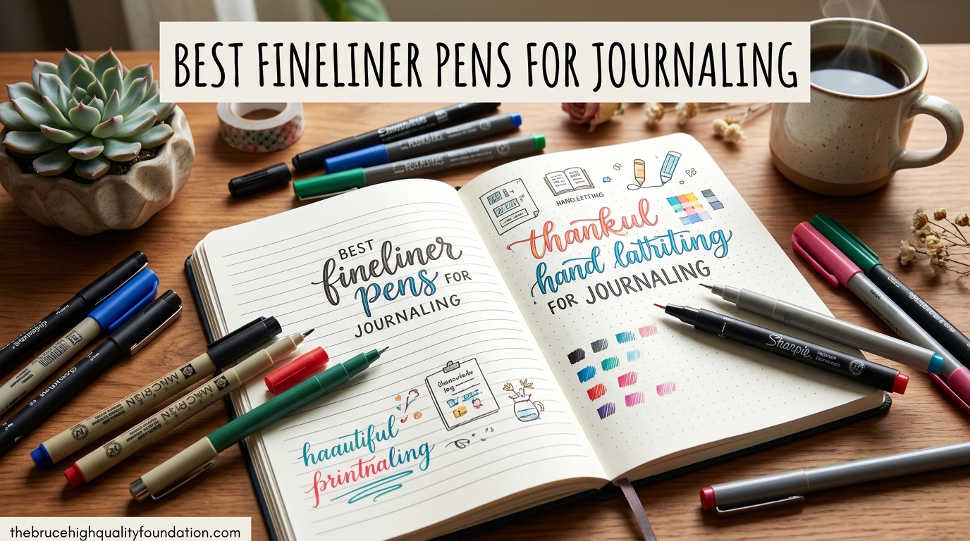 Best Fineliner Pens for Journaling