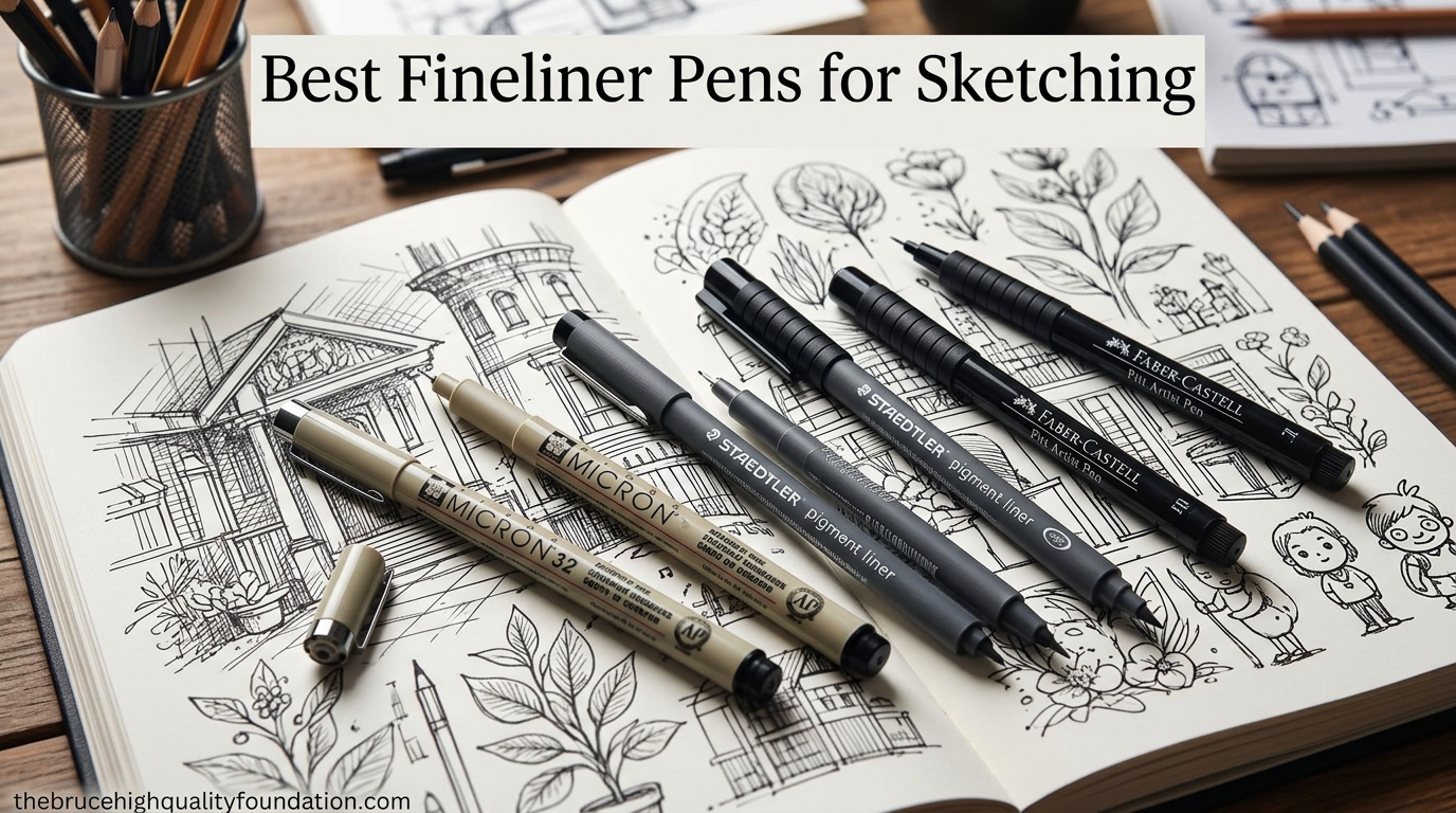 Best Fineliner Pens for Sketching