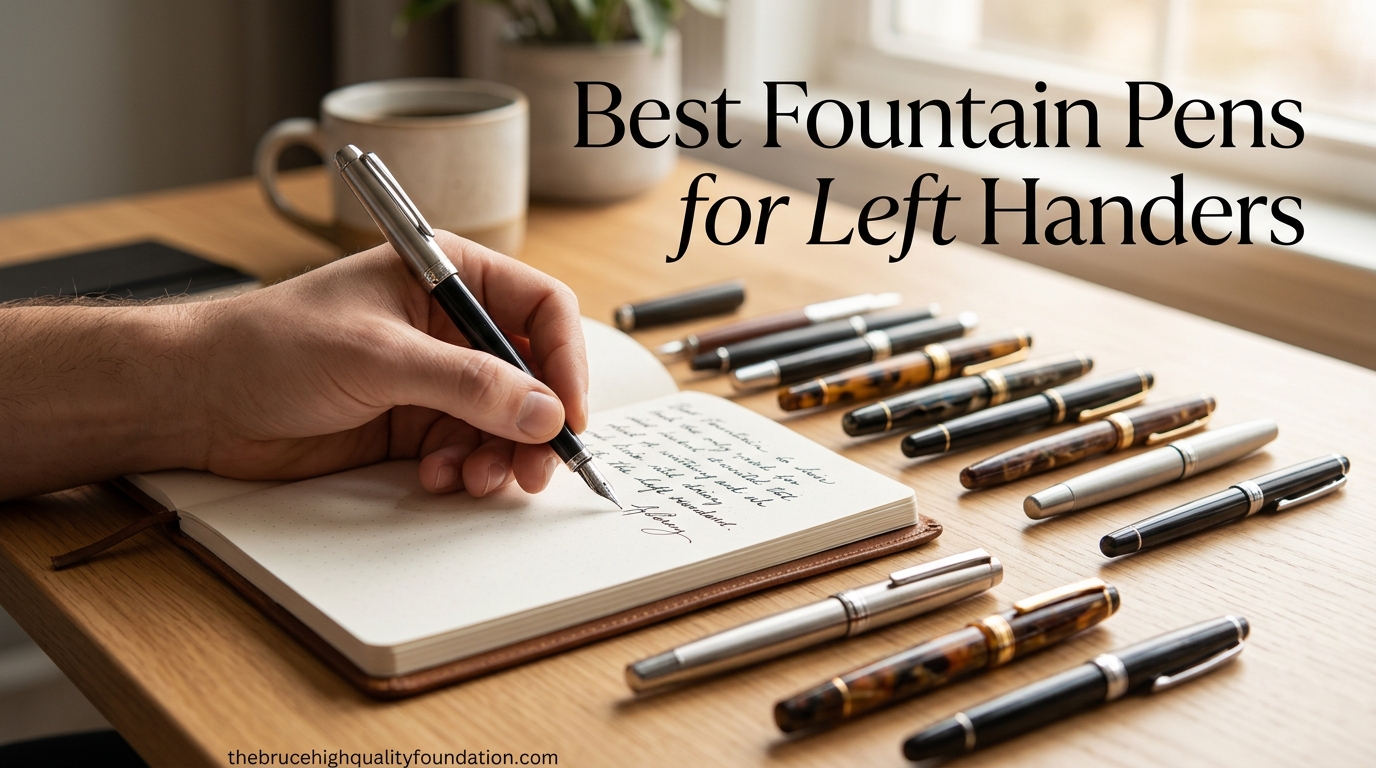 Best Fountain Pens for Left Handers