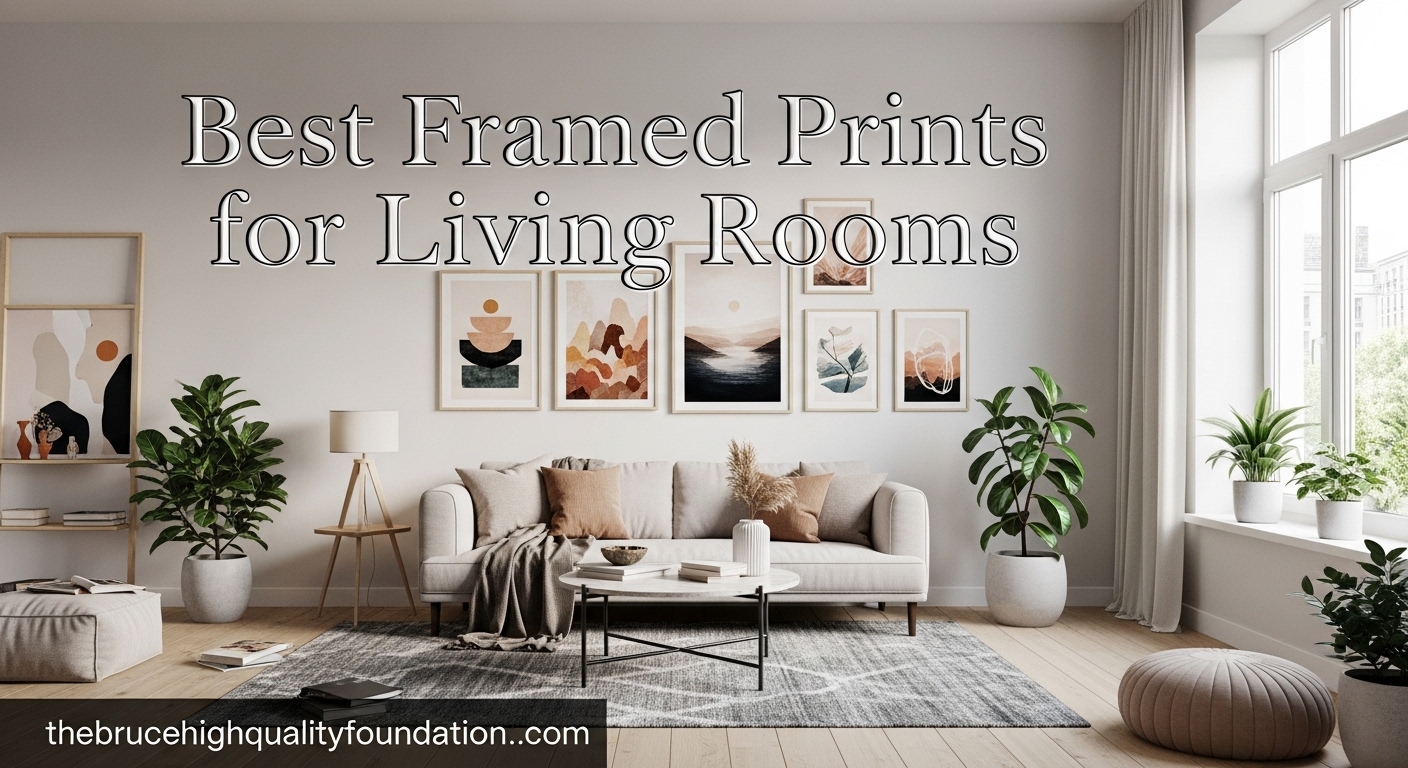 Best Framed Prints for Living Rooms