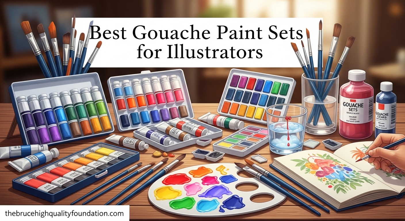Best Gouache Paint Sets for Illustrators