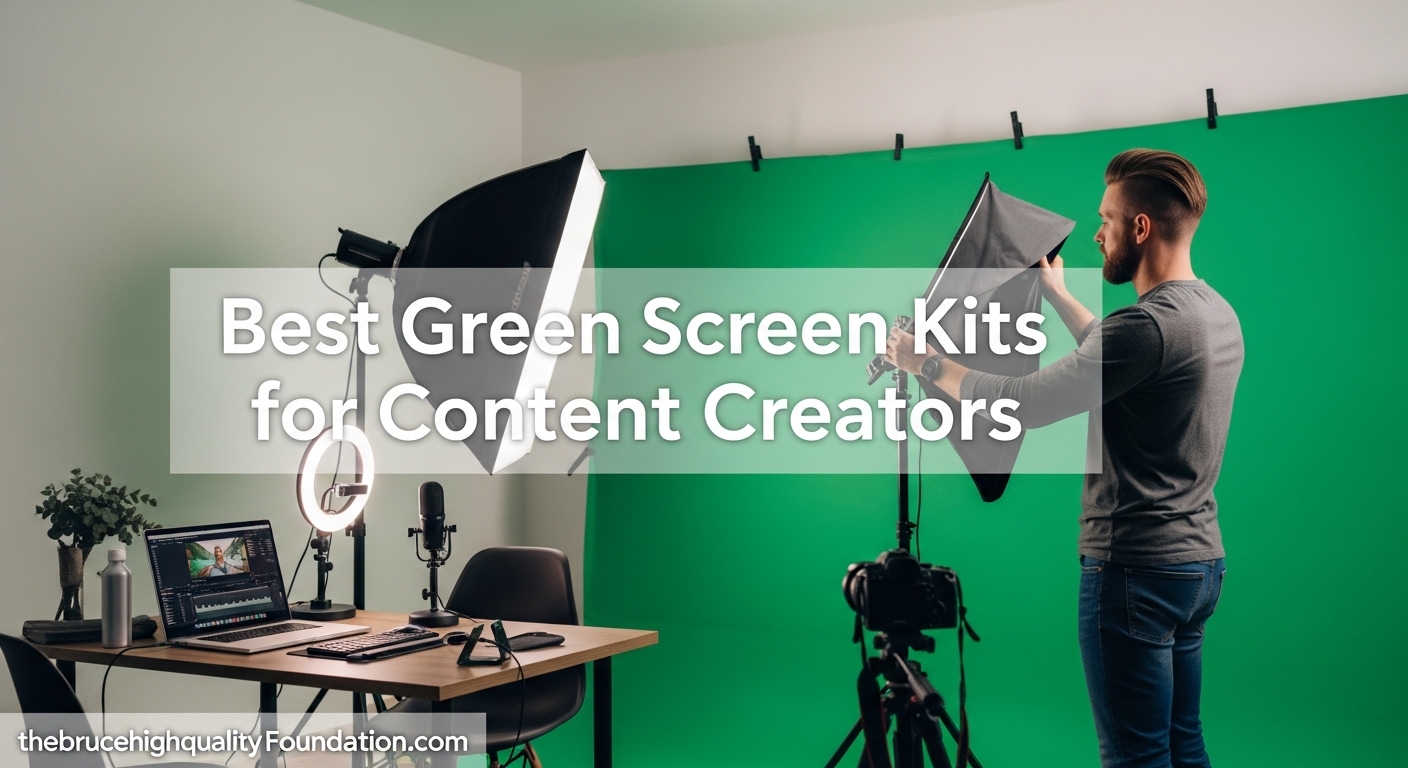 Best Green Screen Kits for Content Creators
