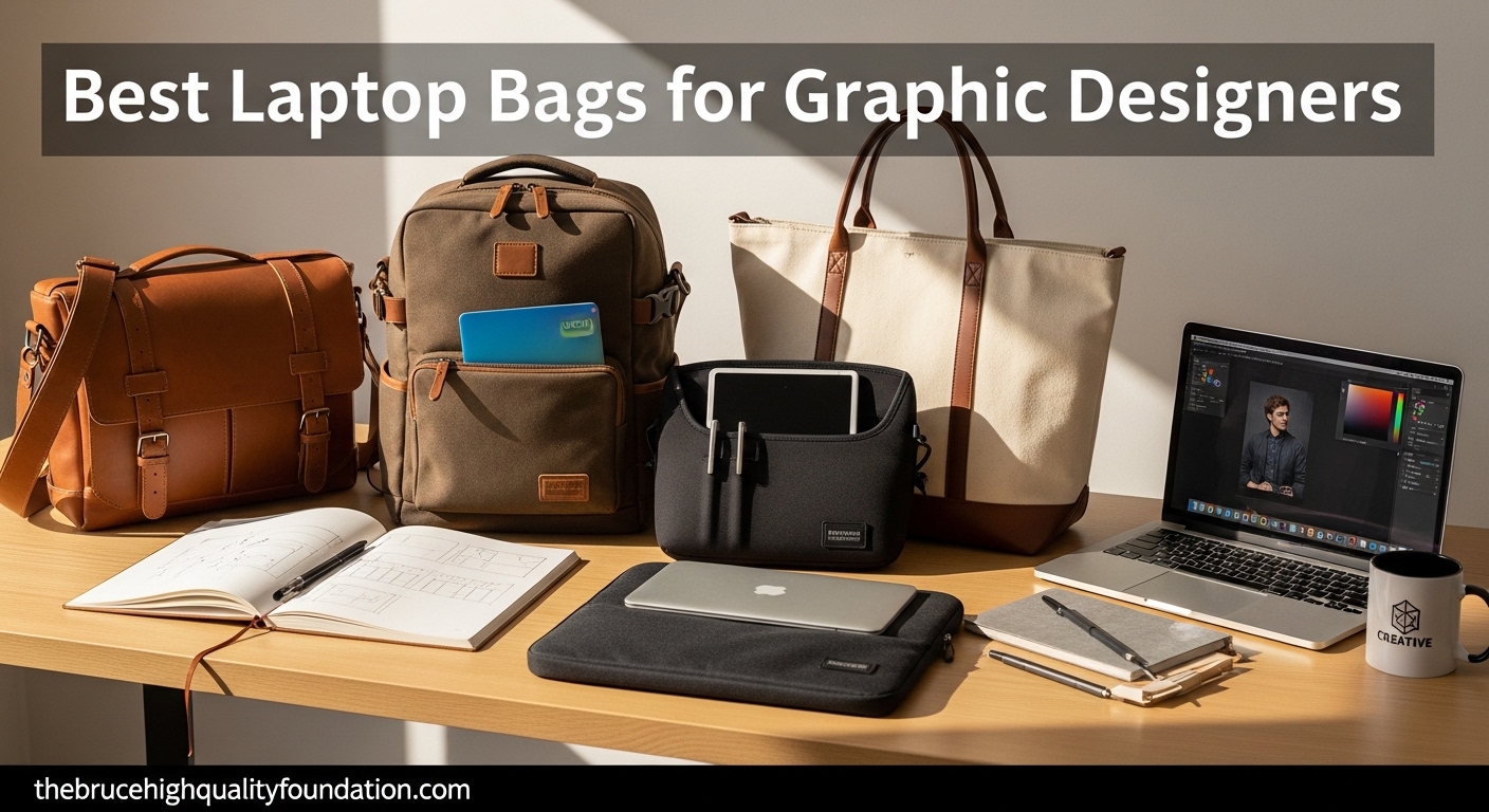 Best Laptop Bags for Graphic Designers