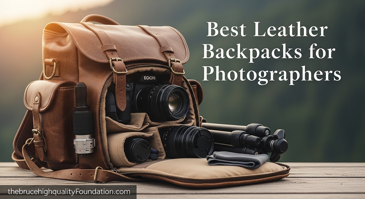 Best Leather Backpacks for Photographers
